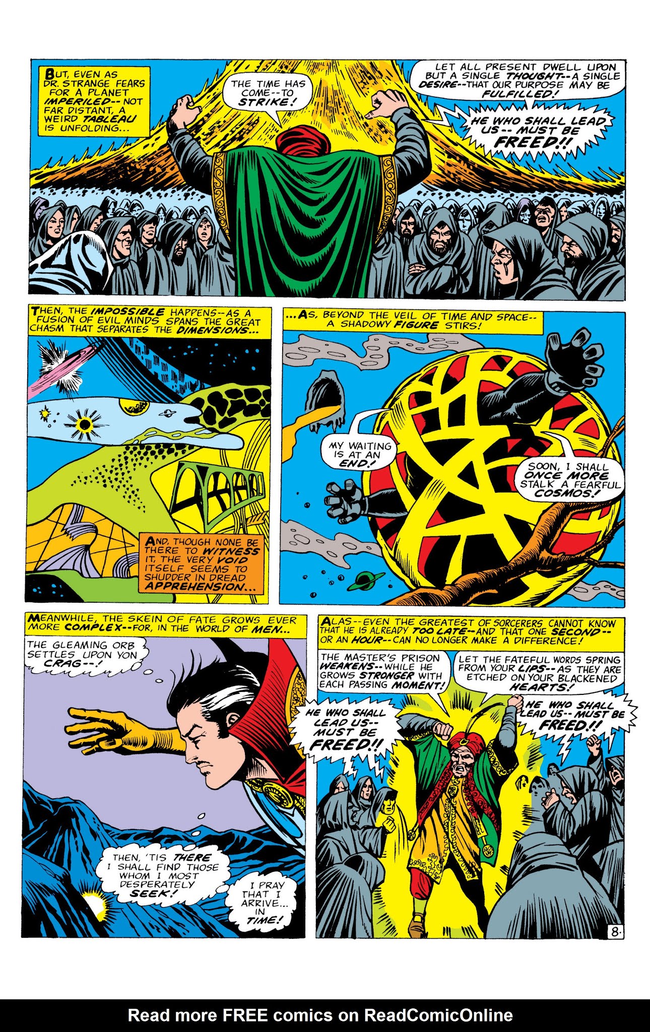 Read online Marvel Masterworks: Doctor Strange comic -  Issue # TPB 2 (Part 3) - 1