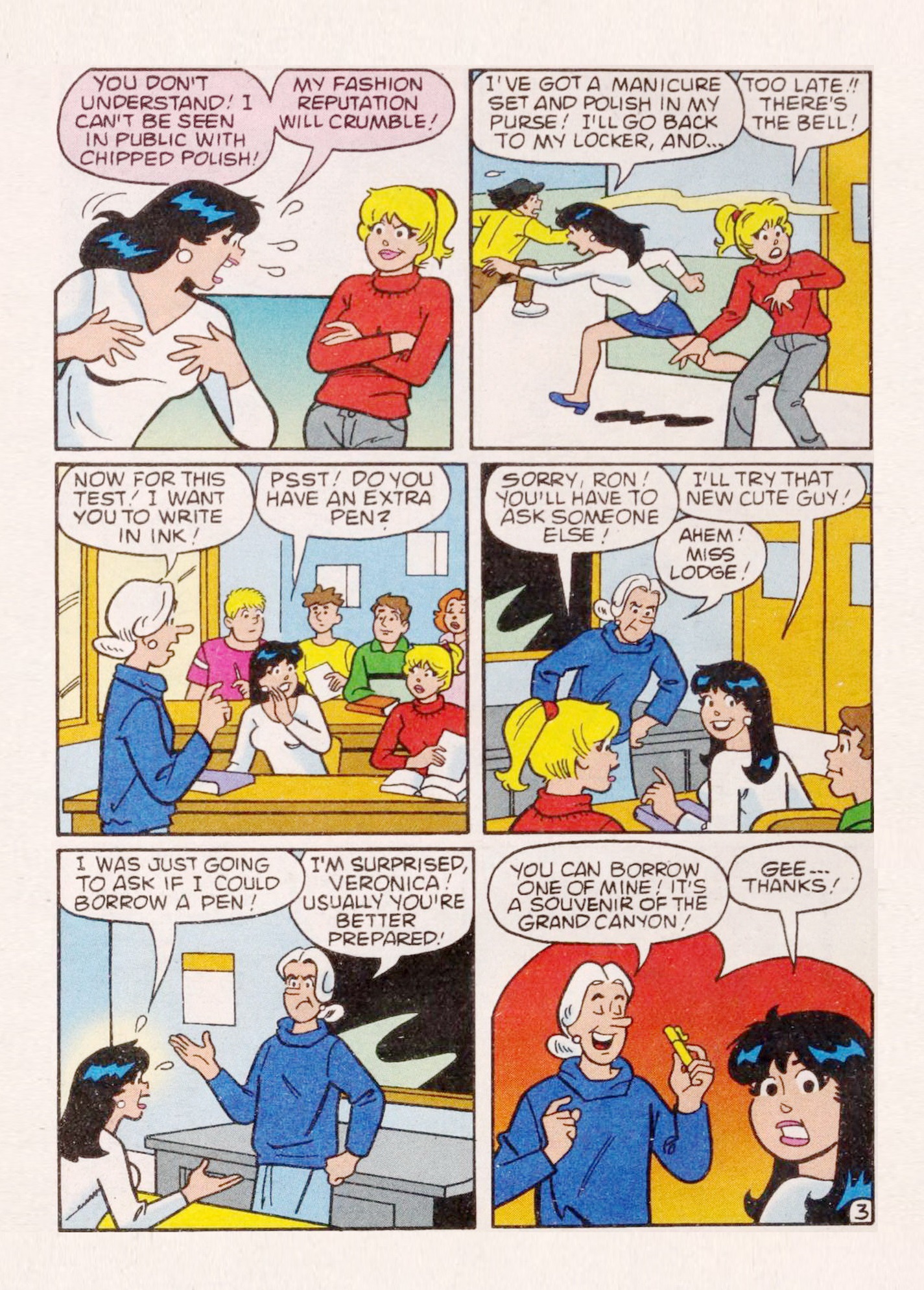 Read online Betty and Veronica Digest Magazine comic -  Issue #172 - 76