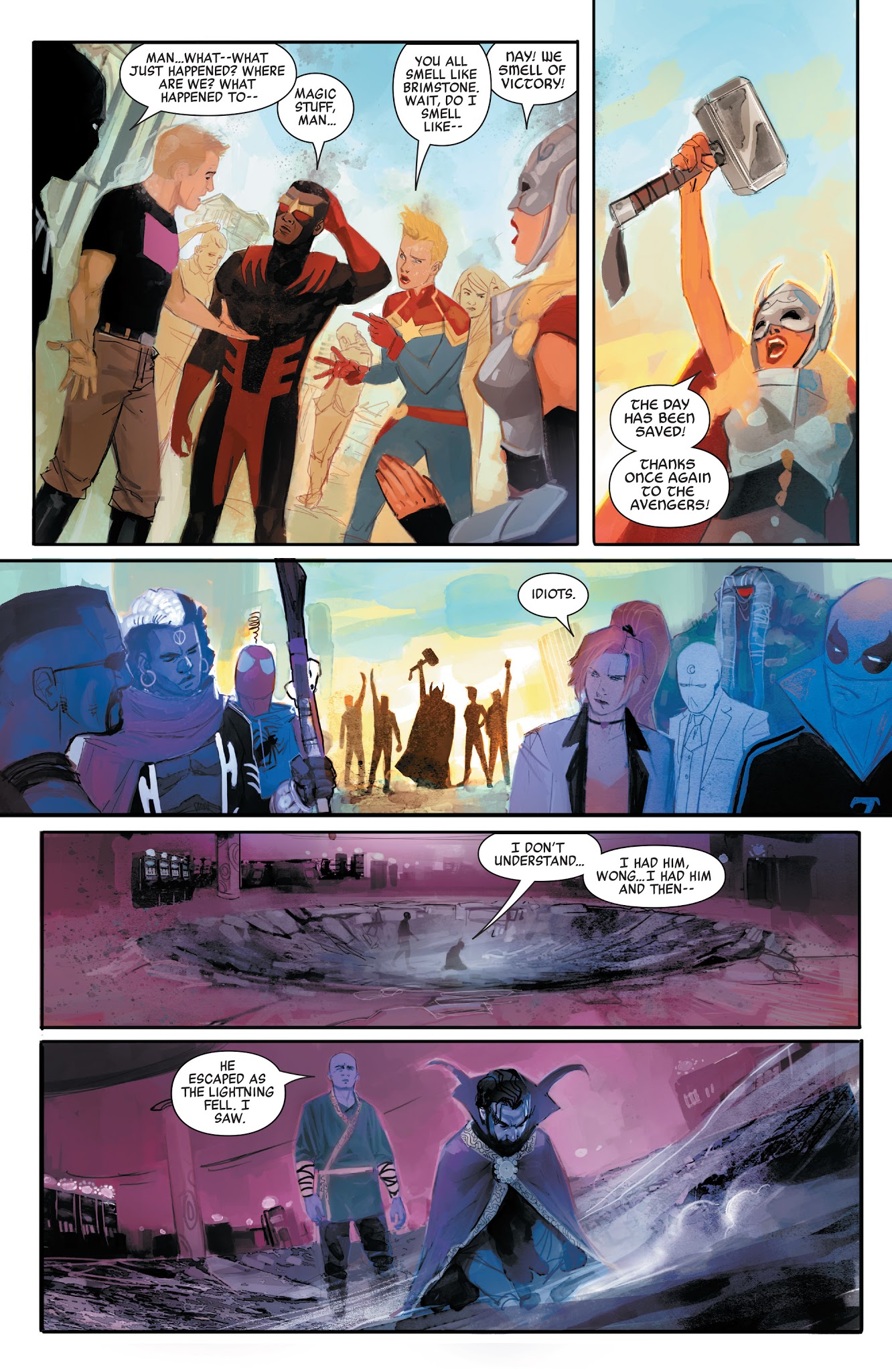 Read online Doctor Strange: Damnation comic -  Issue #4 - 20