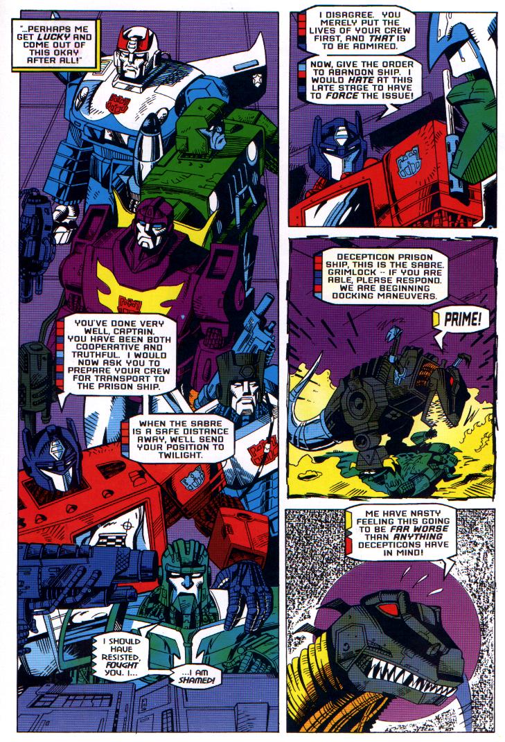 Read online Transformers: Generation 2 (1994) comic -  Issue #3 - 17