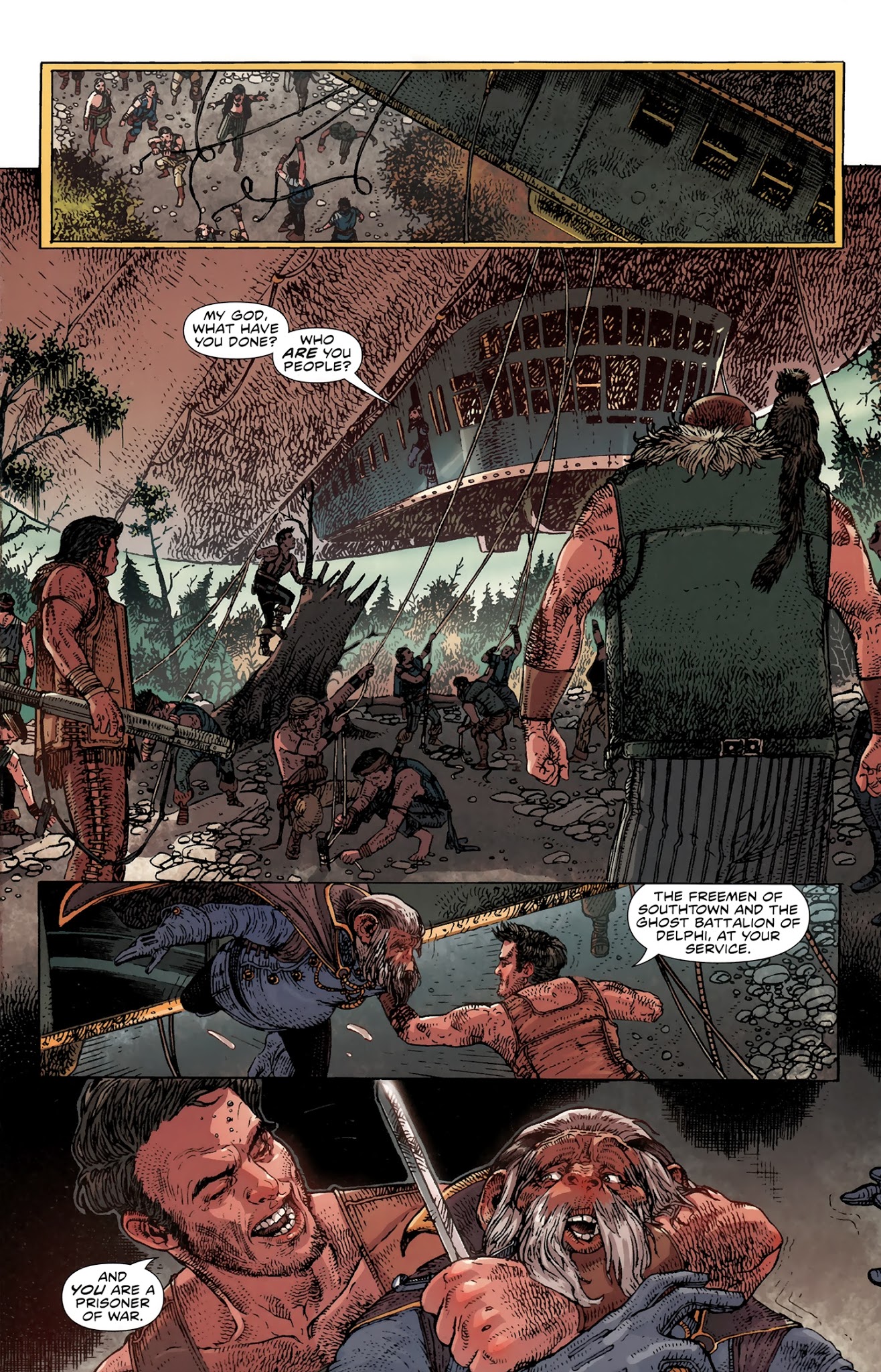 Read online Planet of the Apes (2011) comic -  Issue #9 - 7