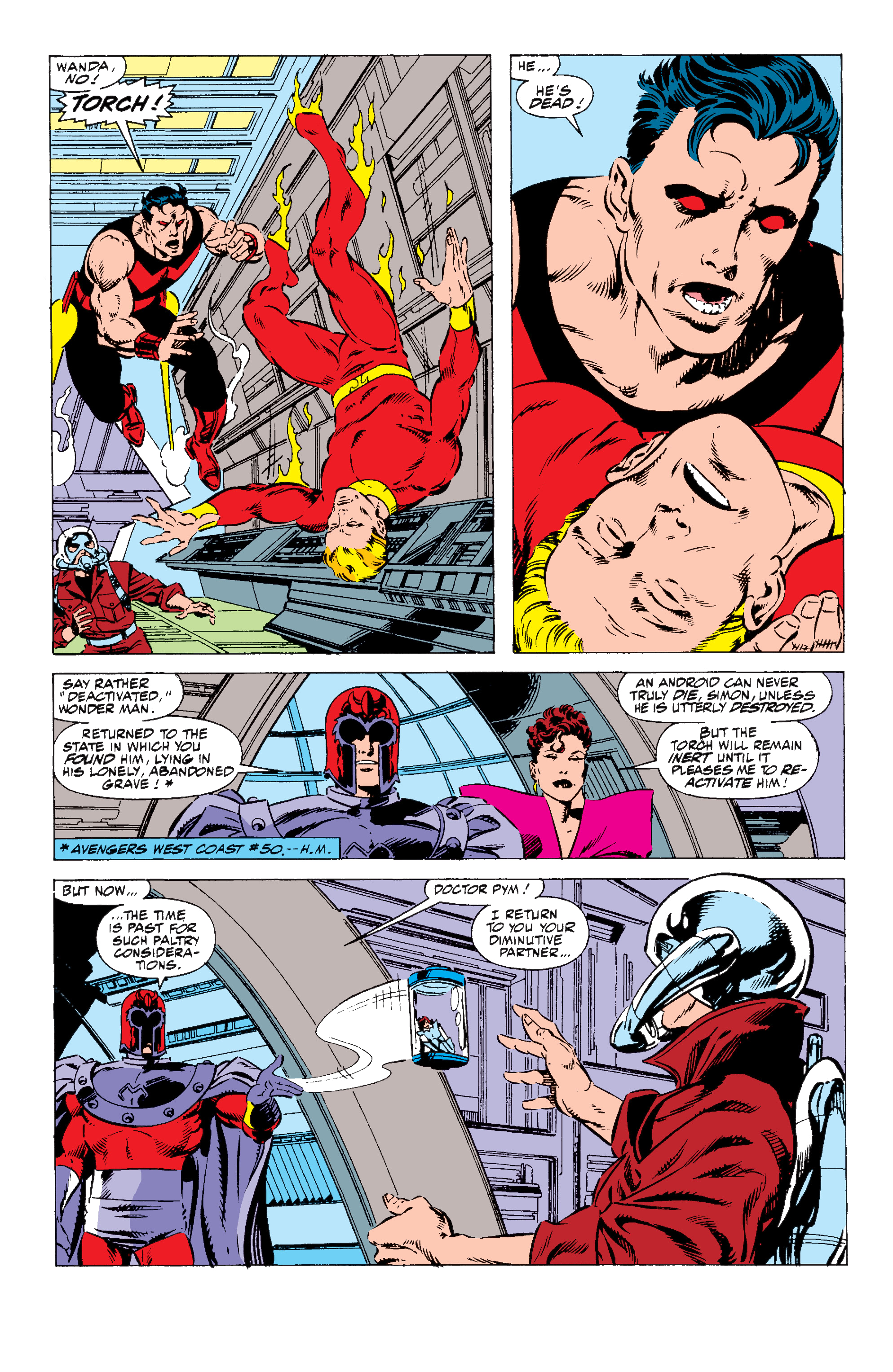 Read online Avengers West Coast Epic Collection: How The West Was Won comic -  Issue #Avengers West Coast Epic Collection Darker Than Scarlet (Part 2) - 86