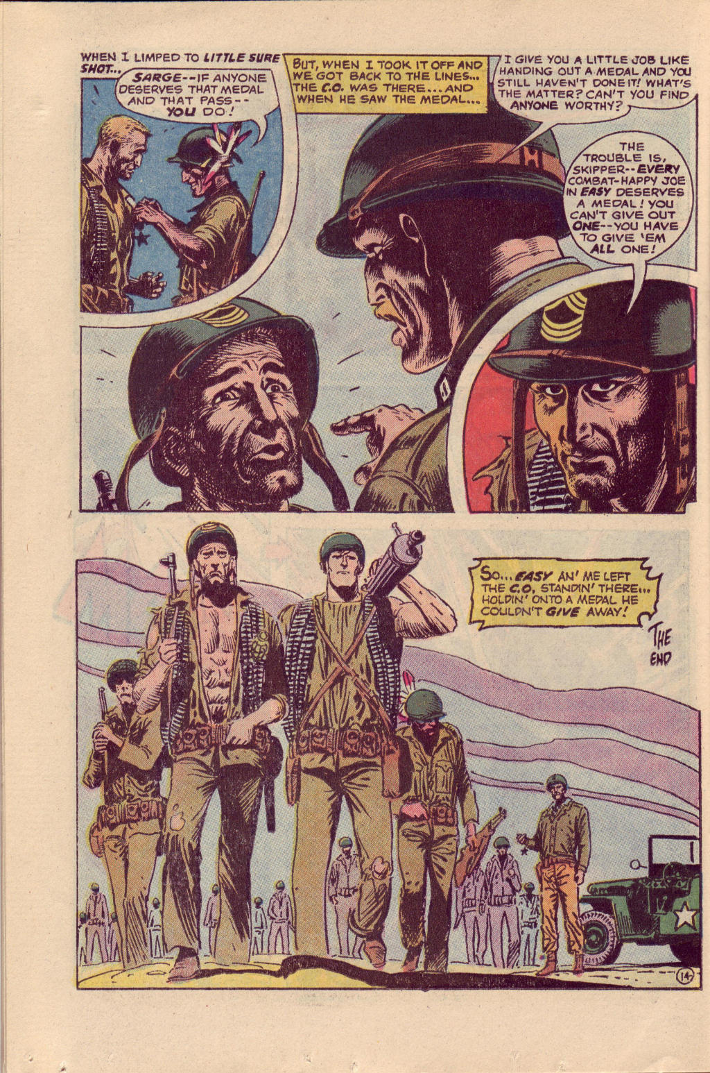 Read online Our Army at War (1952) comic -  Issue #261 - 22