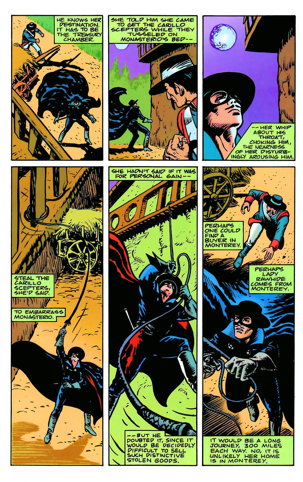 Read online Zorro (1993) comic -  Issue #10 - 17