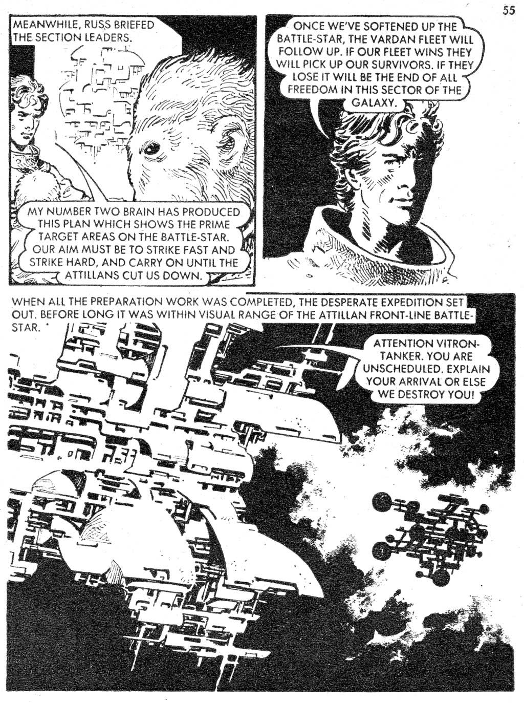 Read online Starblazer comic -  Issue #87 - 55