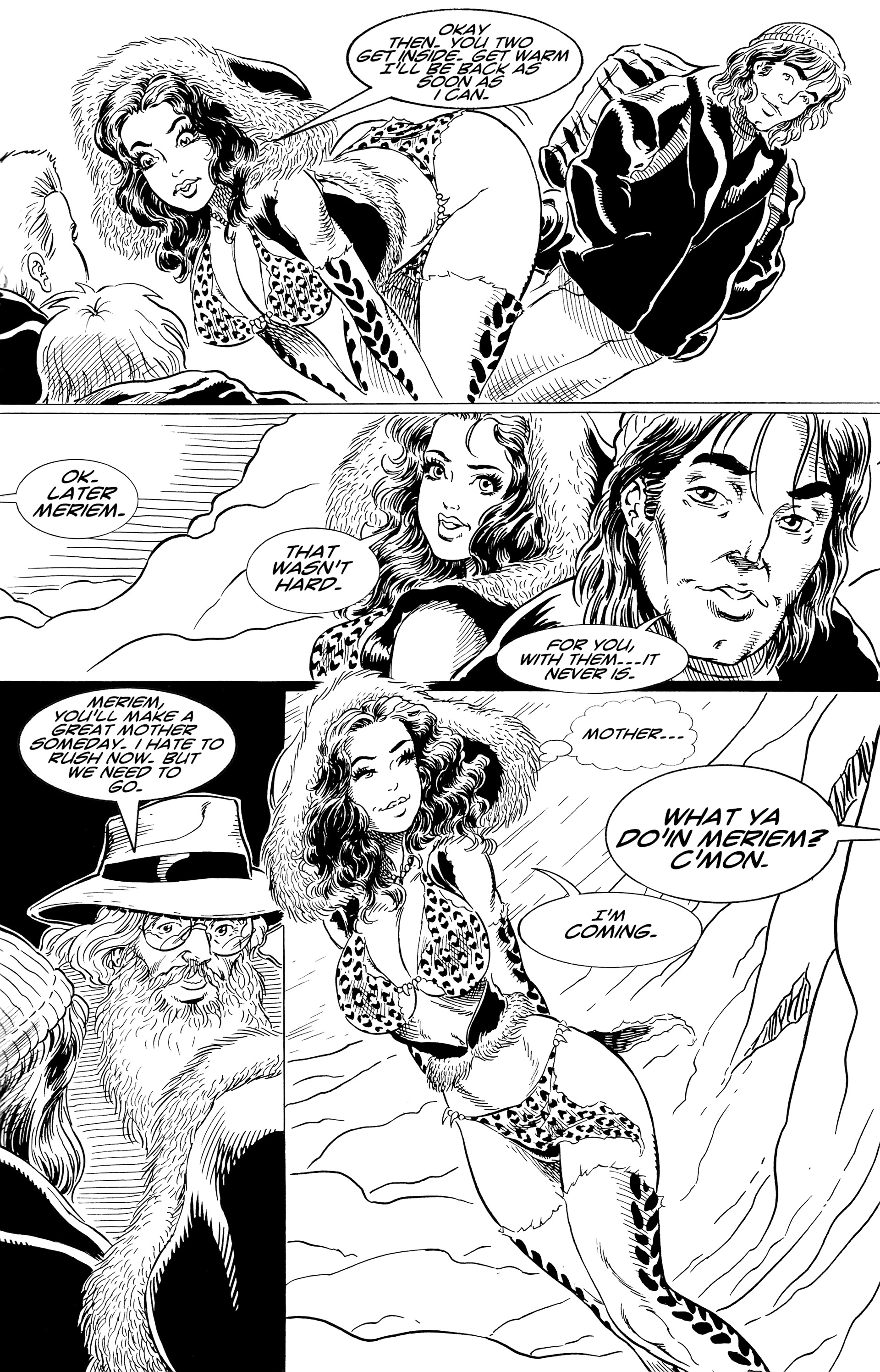 Read online Cavewoman: Snow comic -  Issue #1 - 15