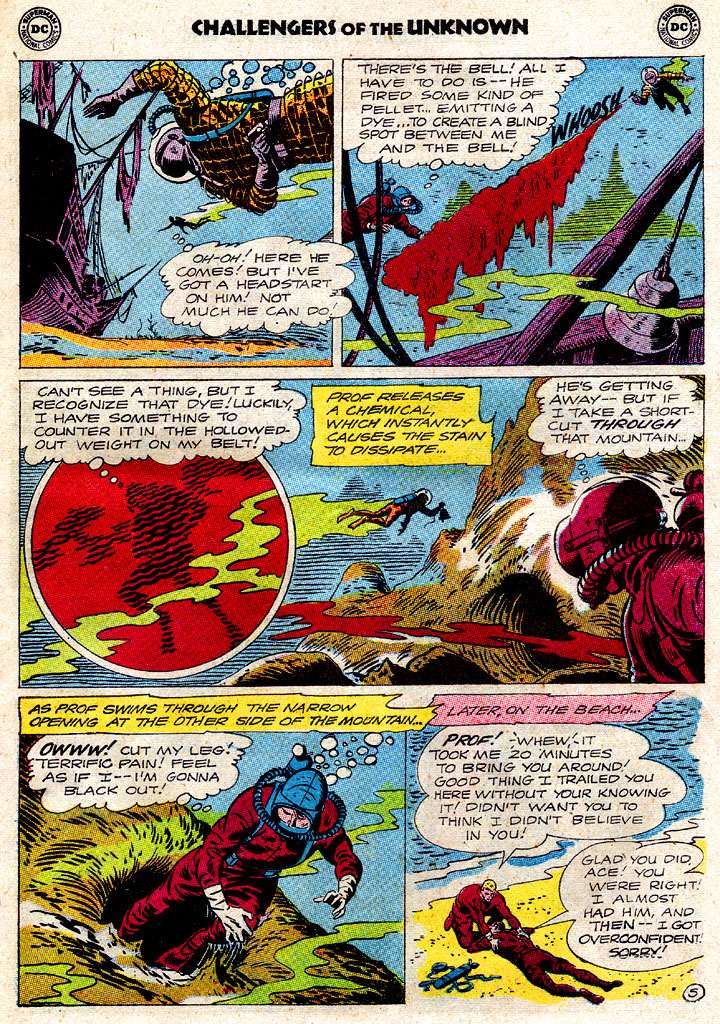 Read online Challengers of the Unknown (1958) comic -  Issue #33 - 7