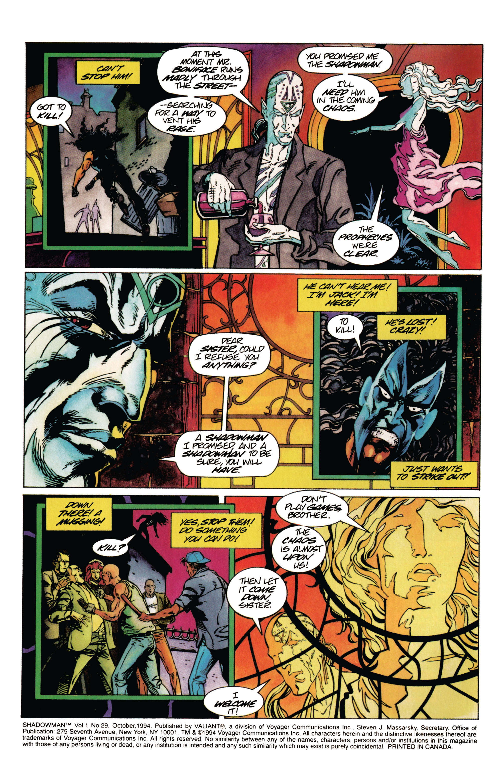 Read online Shadowman (1992) comic -  Issue #29 - 3