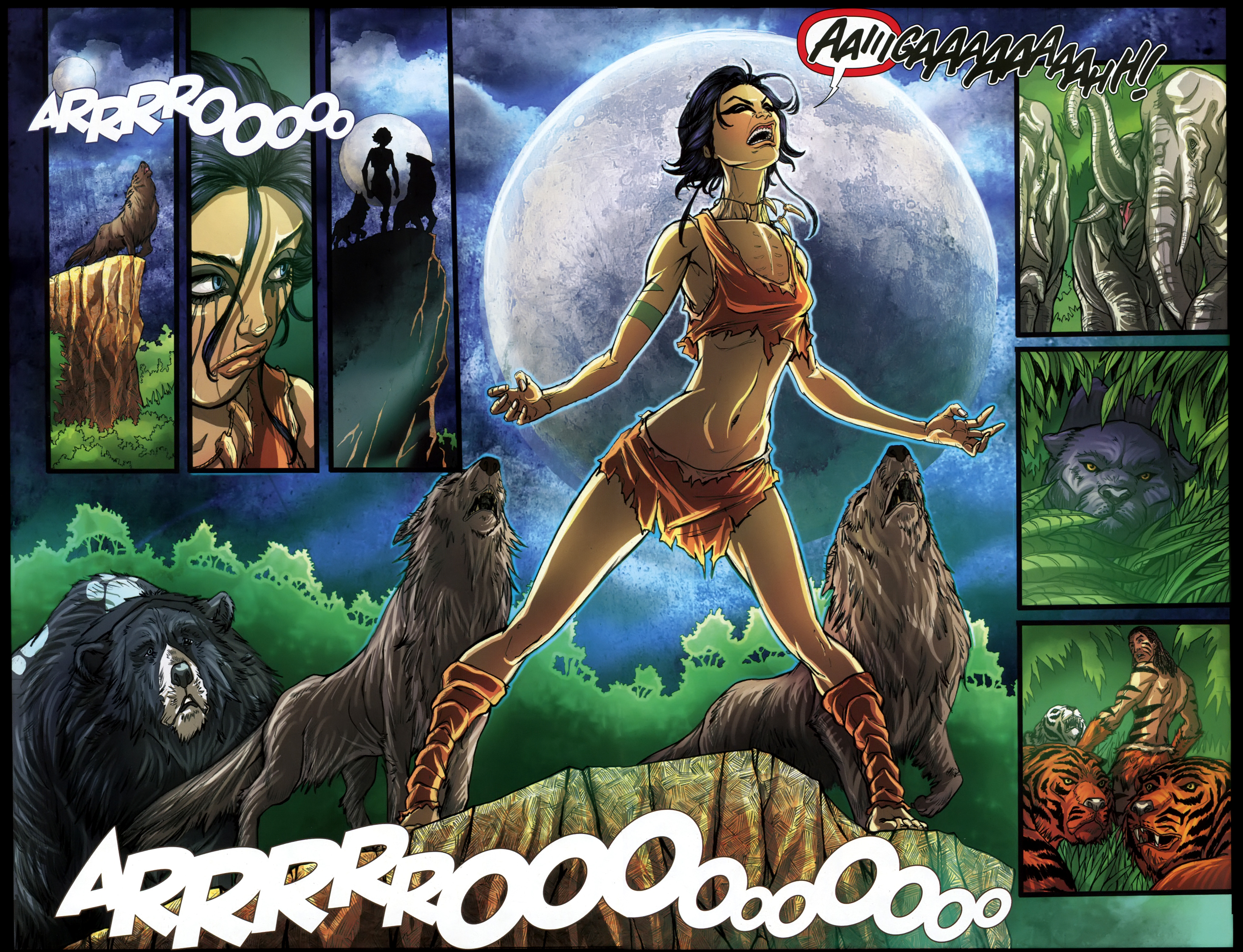 Read online Grimm Fairy Tales presents The Jungle Book comic -  Issue #3 - 7