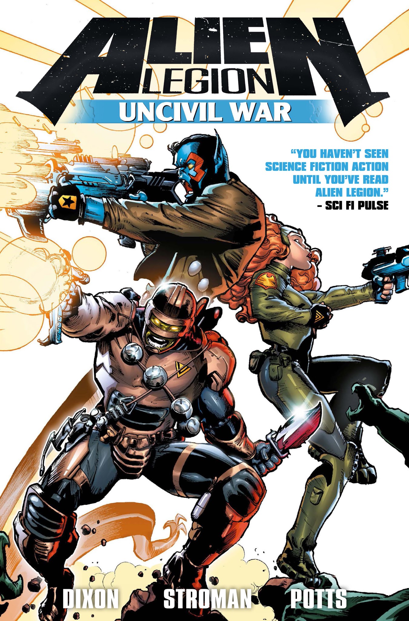 Read online Alien Legion: Uncivil War comic -  Issue # TPB - 1