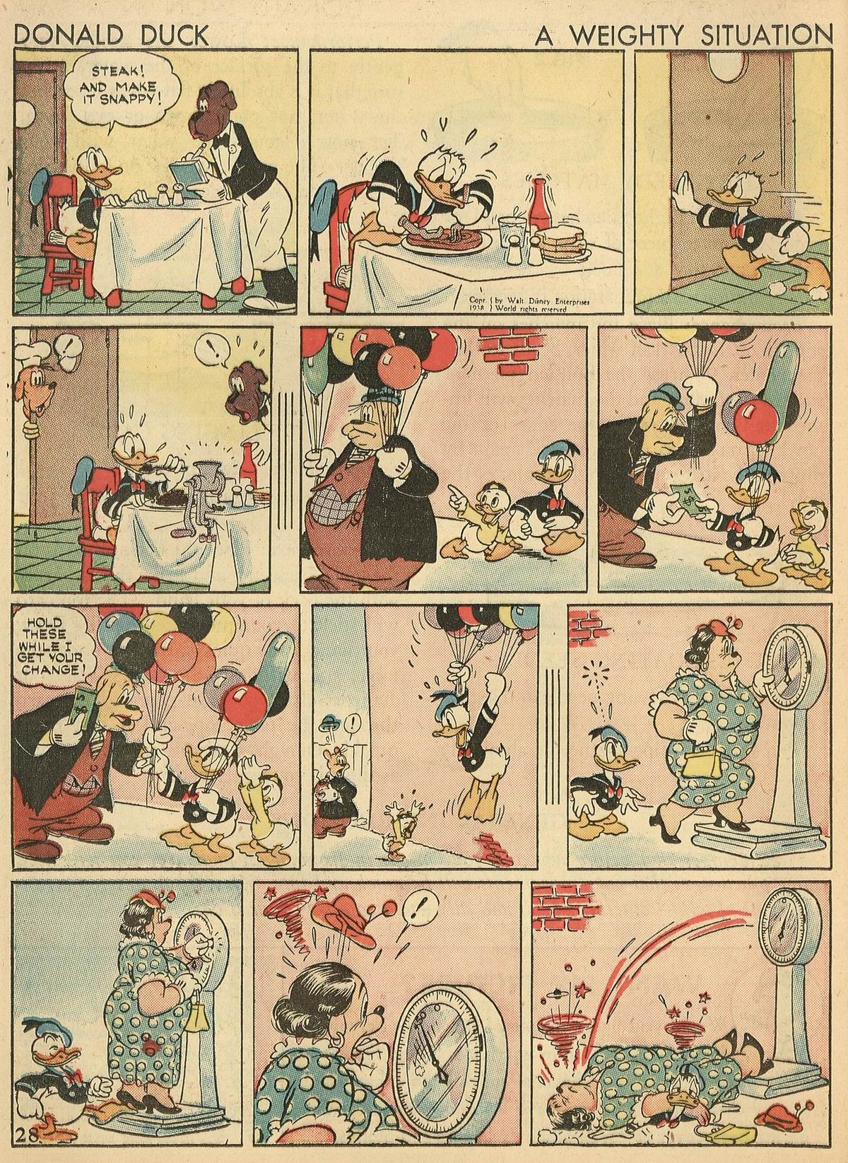Read online Walt Disney's Comics and Stories comic -  Issue #8 - 30