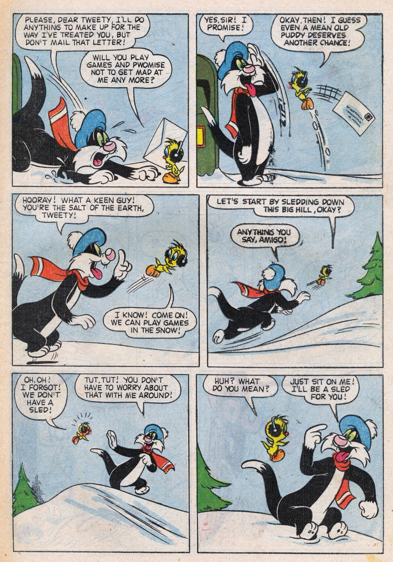 Read online Bugs Bunny's Christmas Funnies comic -  Issue # TPB 9 - 39