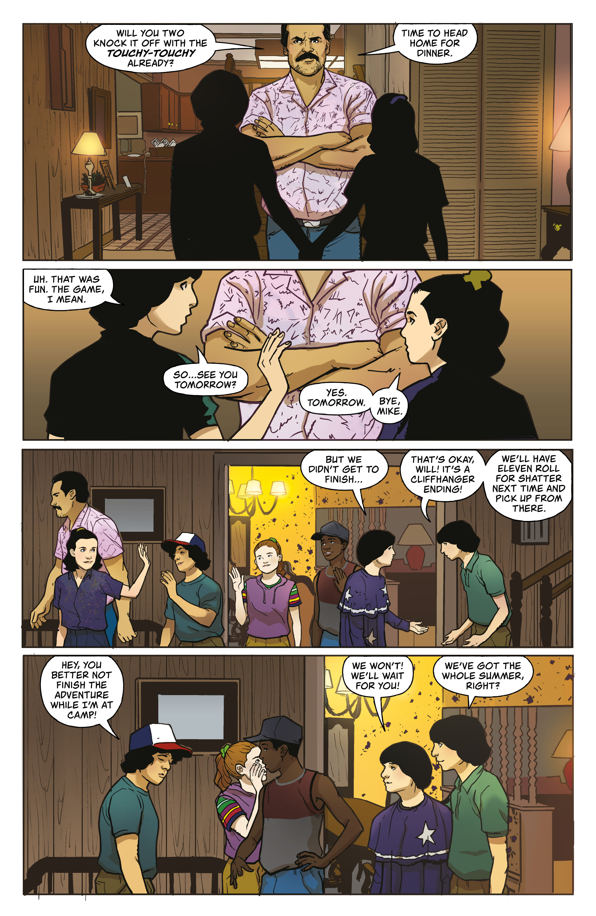Read online Stranger Things and Dungeons & Dragons comic -  Issue #3 - 21