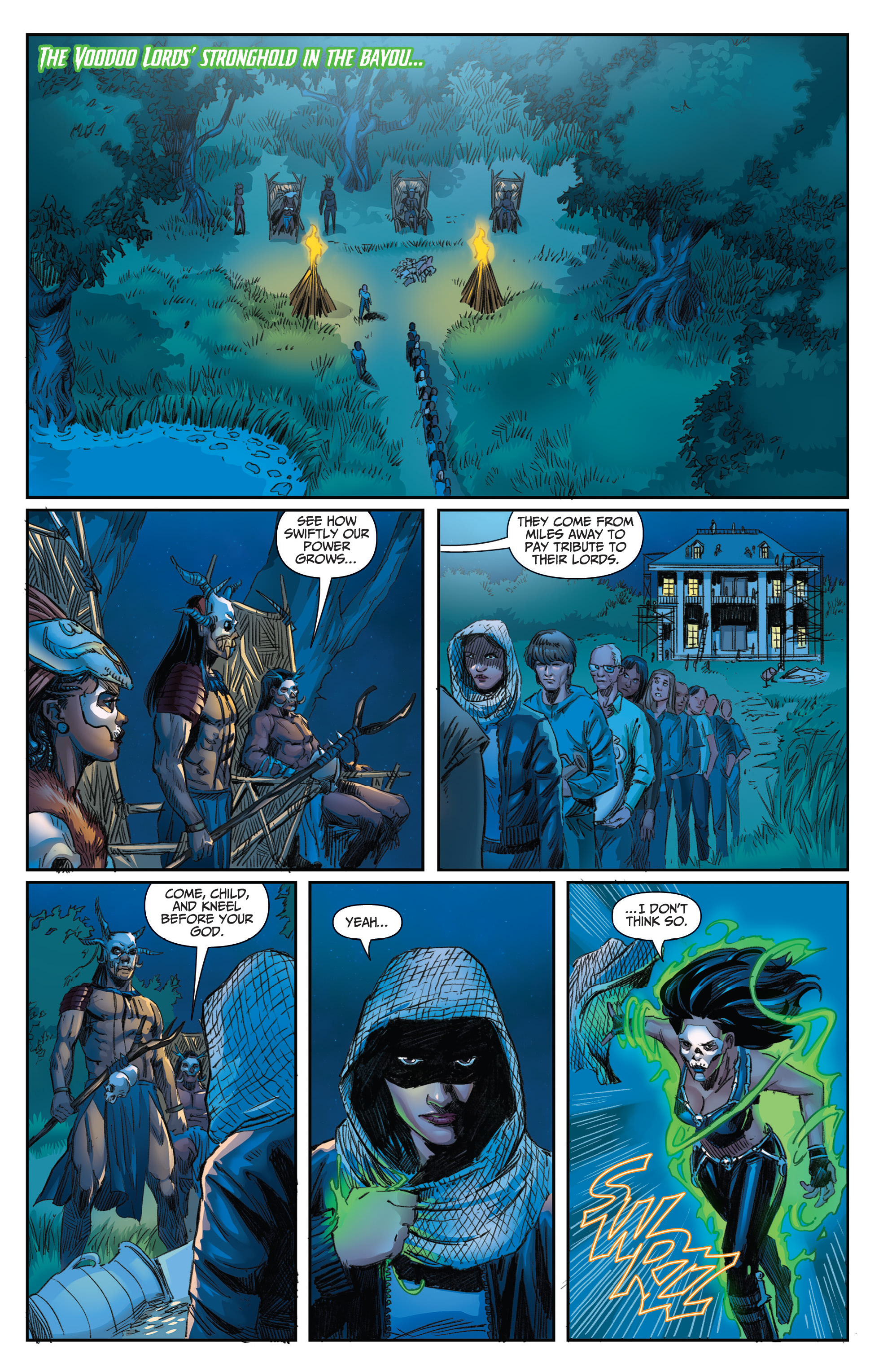 Read online Grimm Spotlight: Mystere: Voodoo Dawn comic -  Issue # Full - 24