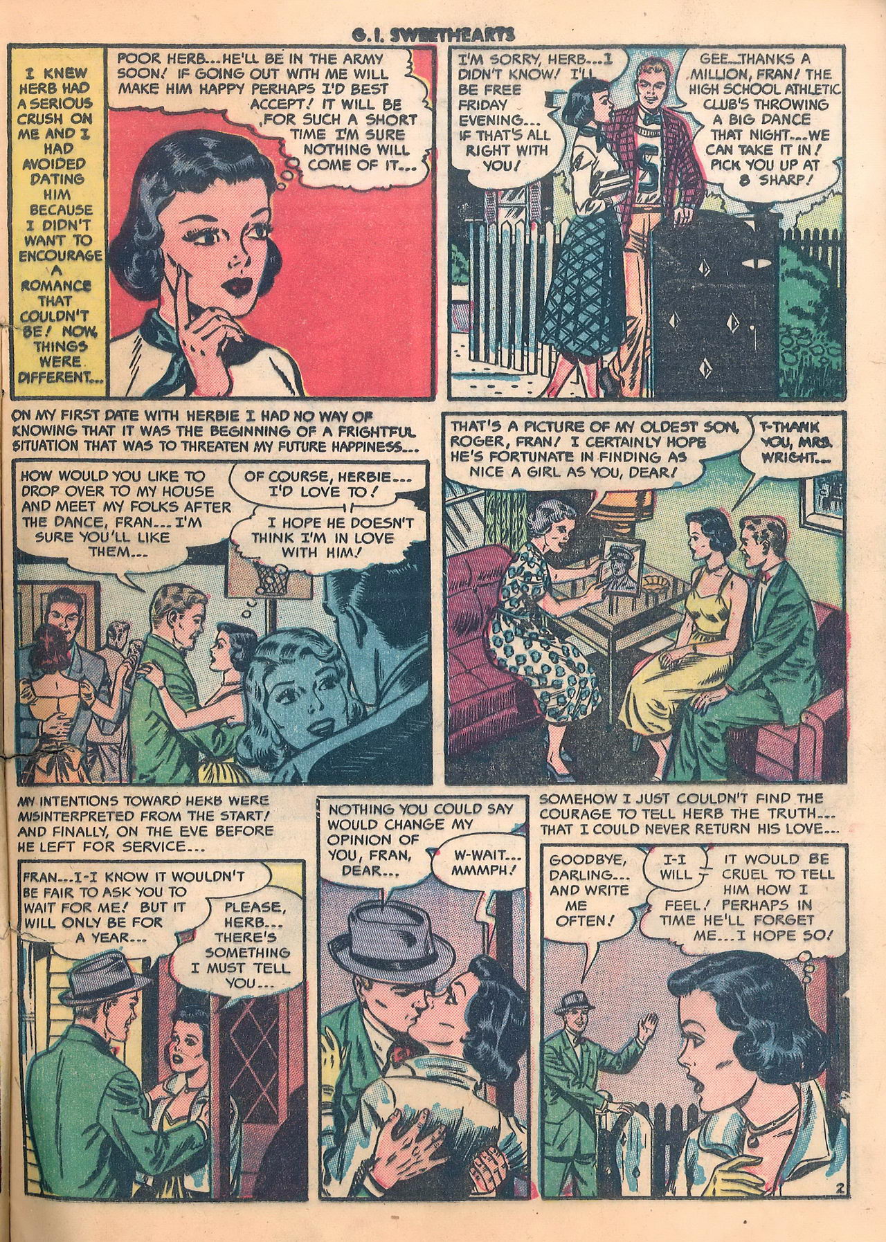 Read online G.I. Sweethearts comic -  Issue #36 - 13