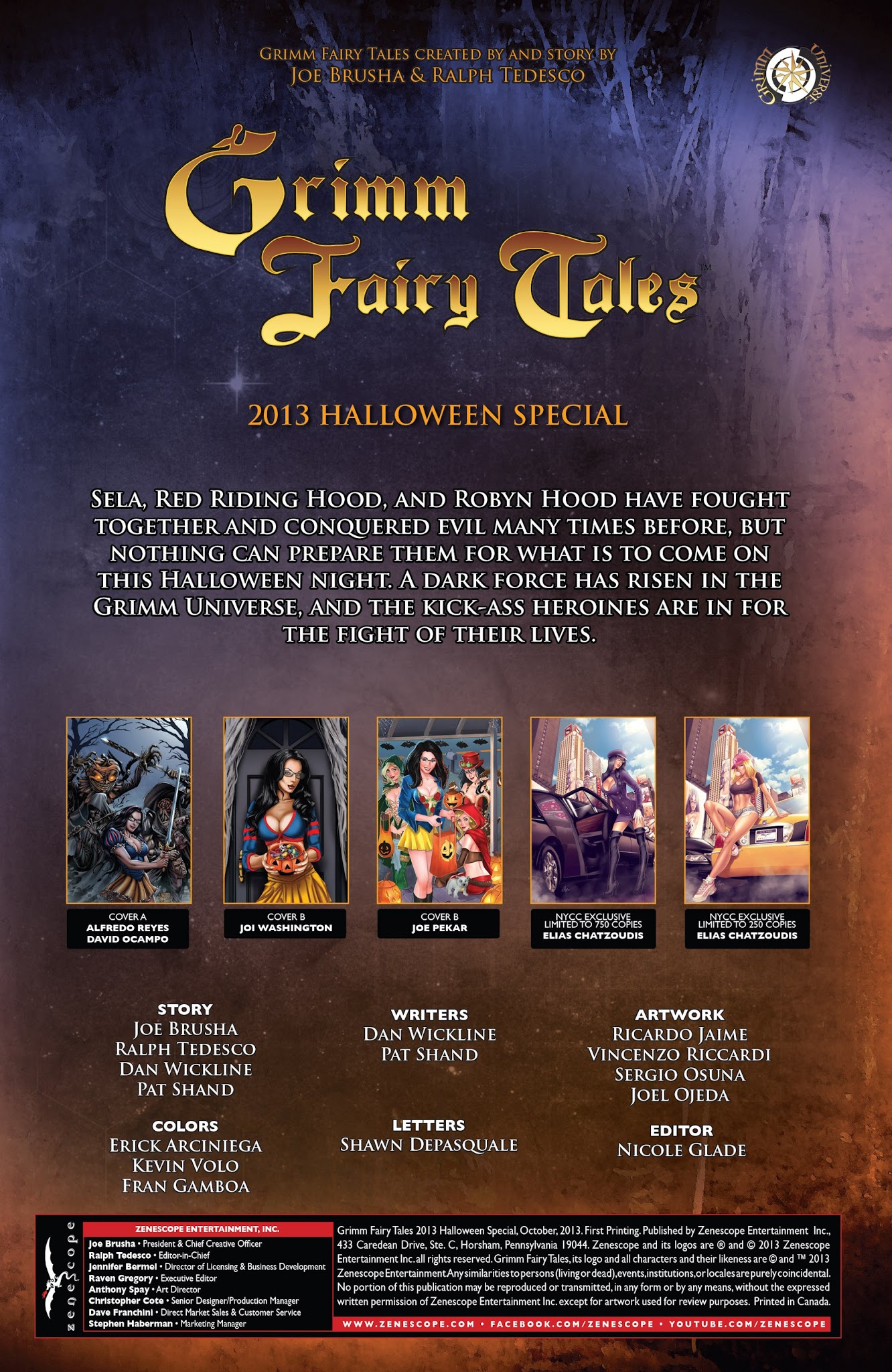 Read online Grimm Fairy Tales: Halloween Special comic -  Issue #5 - 4
