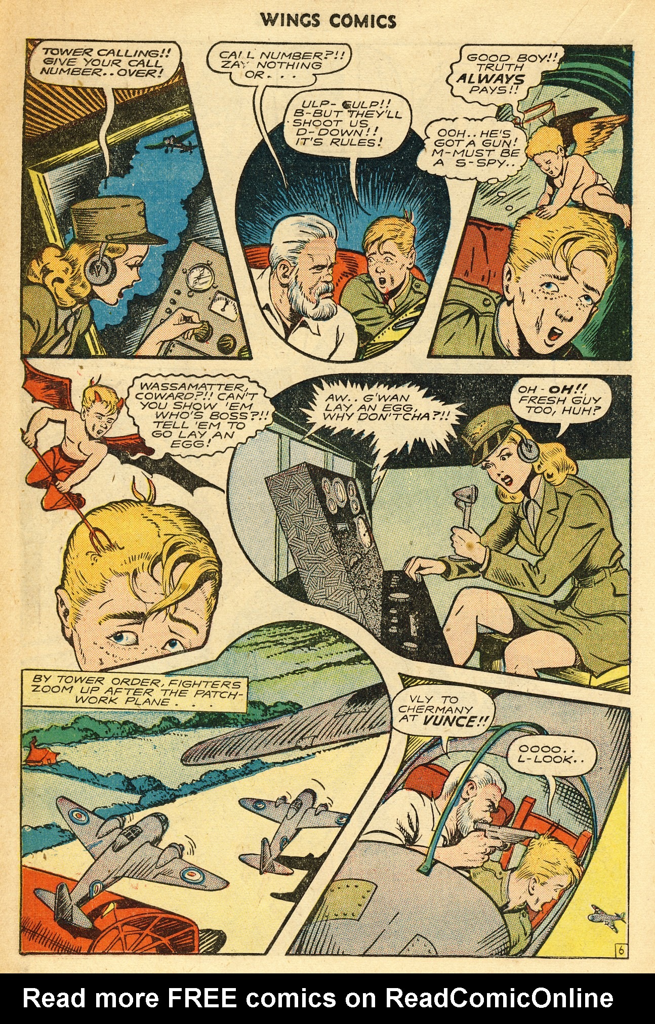 Read online Wings Comics comic -  Issue #60 - 18