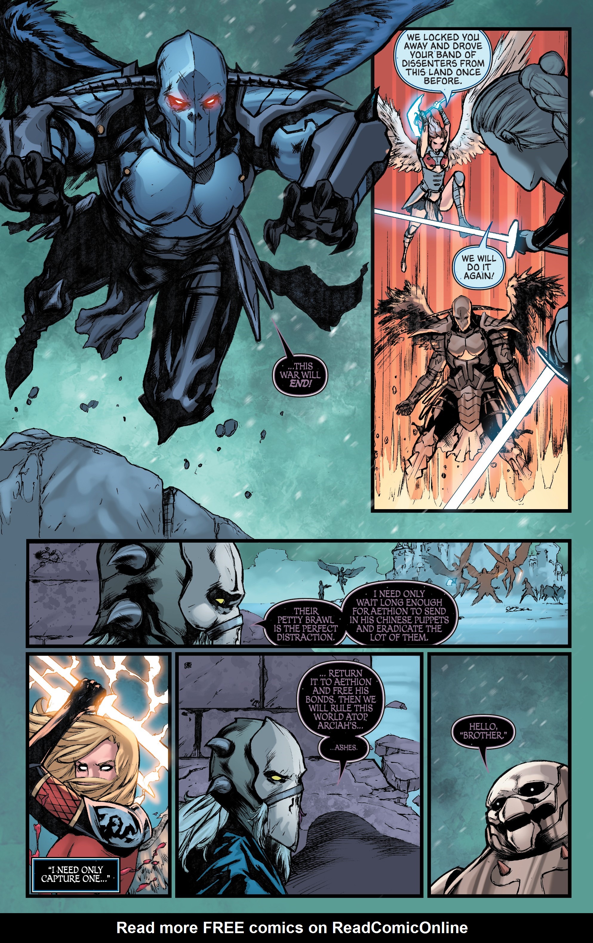 Read online Dissension: War Eternal comic -  Issue #5 - 14