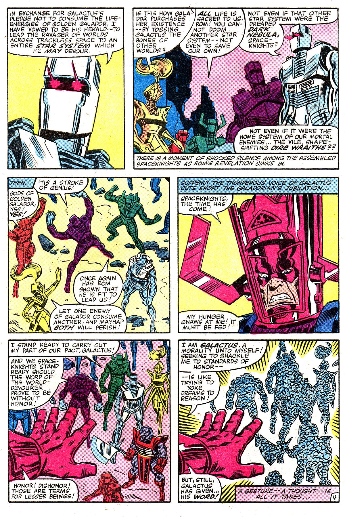 Read online ROM (1979) comic -  Issue #27 - 5