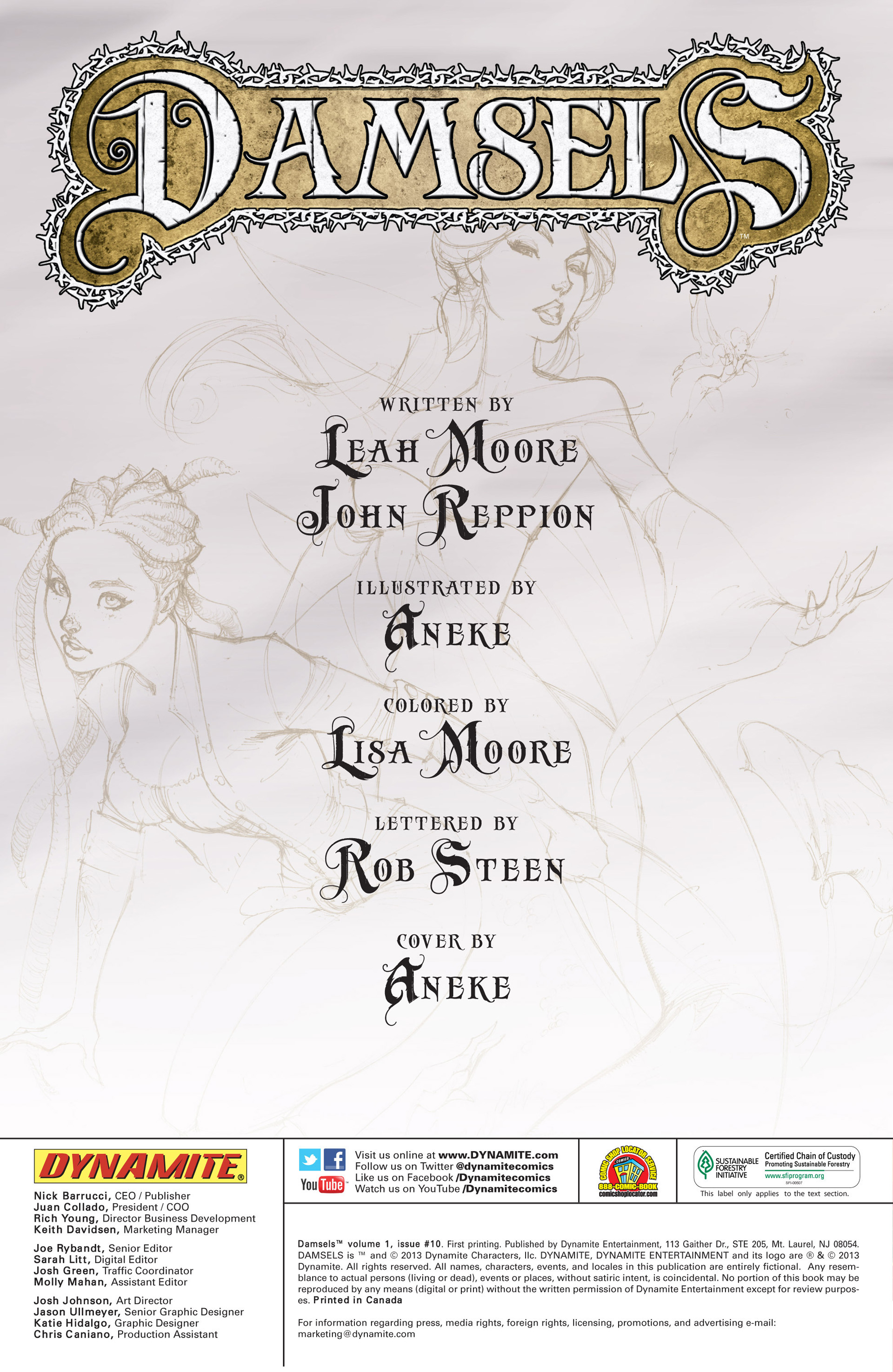 Read online Damsels comic -  Issue #10 - 2