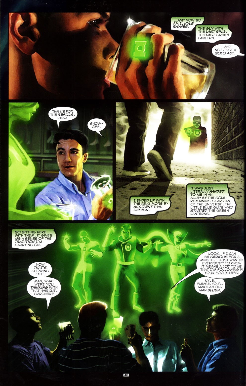 Read online Green Lantern: Fear Itself comic -  Issue # TPB - 45
