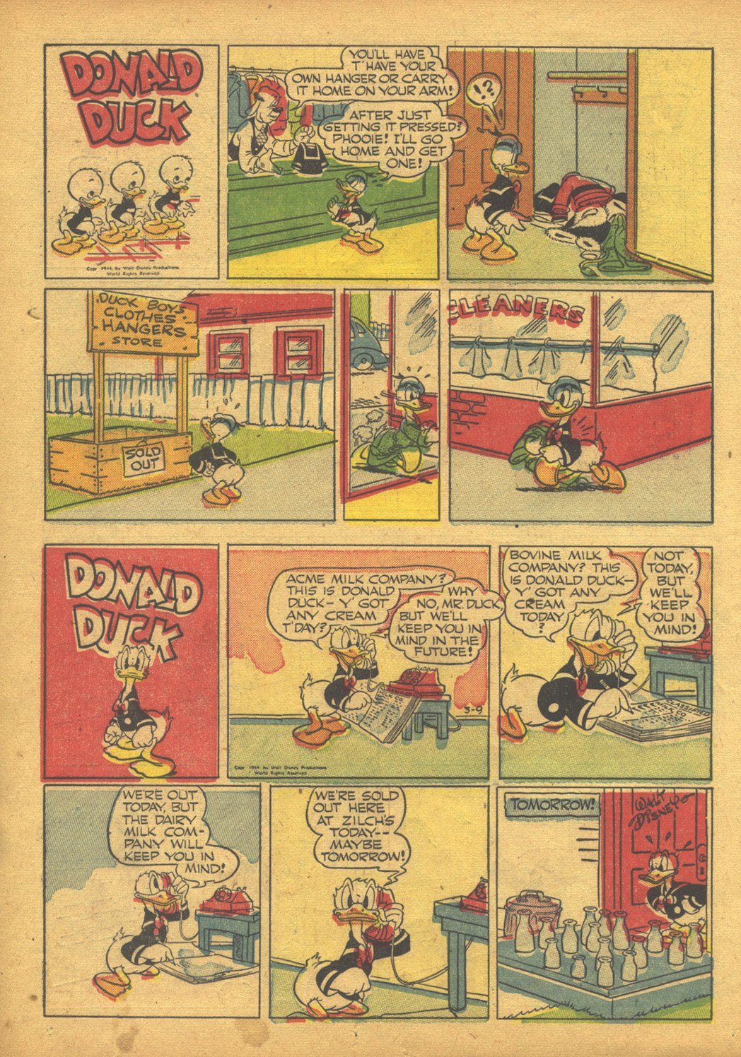 Read online Walt Disney's Comics and Stories comic -  Issue #49 - 38