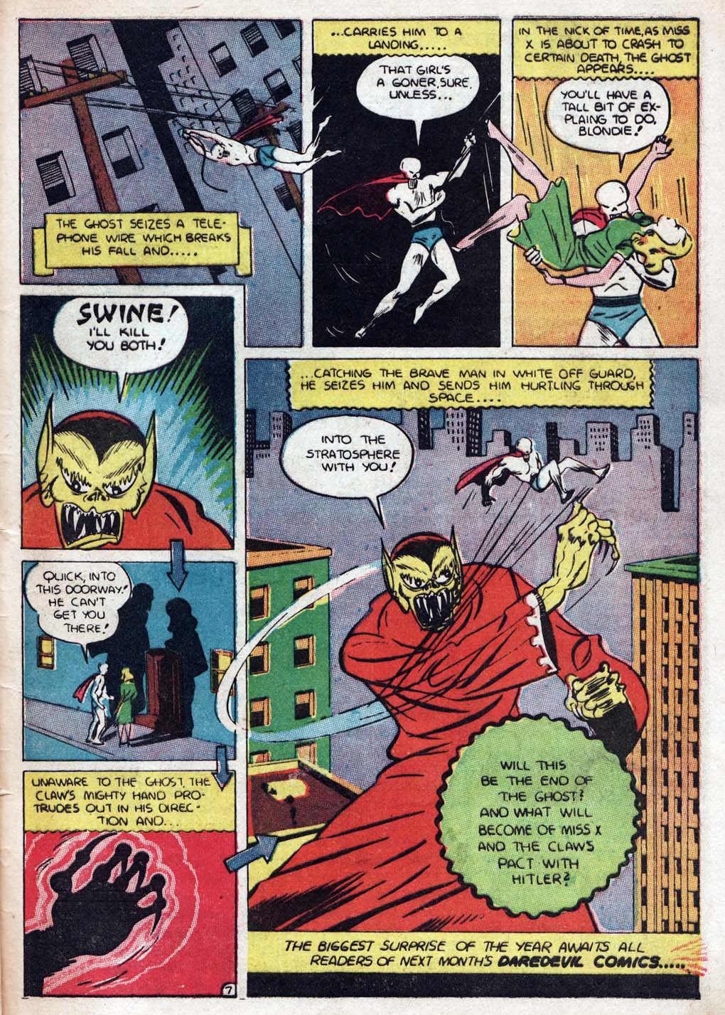 Read online Daredevil (1941) comic -  Issue #7 - 54