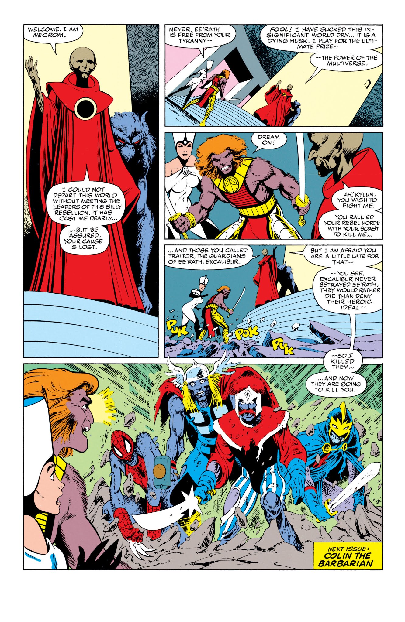 Read online Excalibur Visionaries: Alan Davis comic -  Issue # TPB 1 (Part 1) - 94