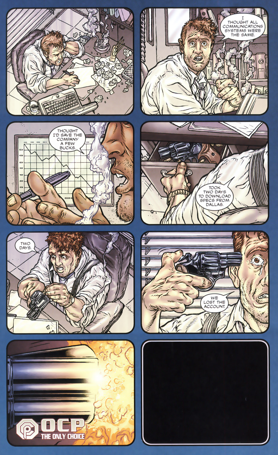 Read online Frank Miller's Robocop comic -  Issue #3 - 24