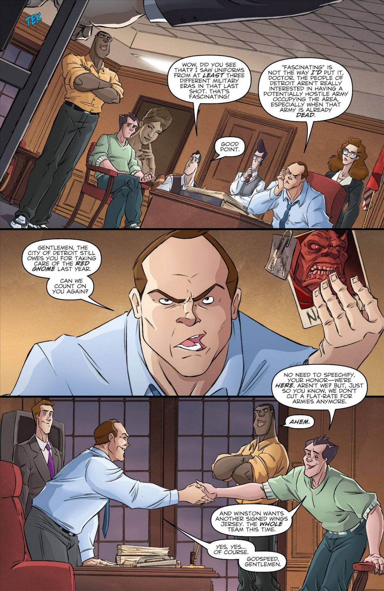 Read online Ghostbusters (2011) comic -  Issue #9 - 10