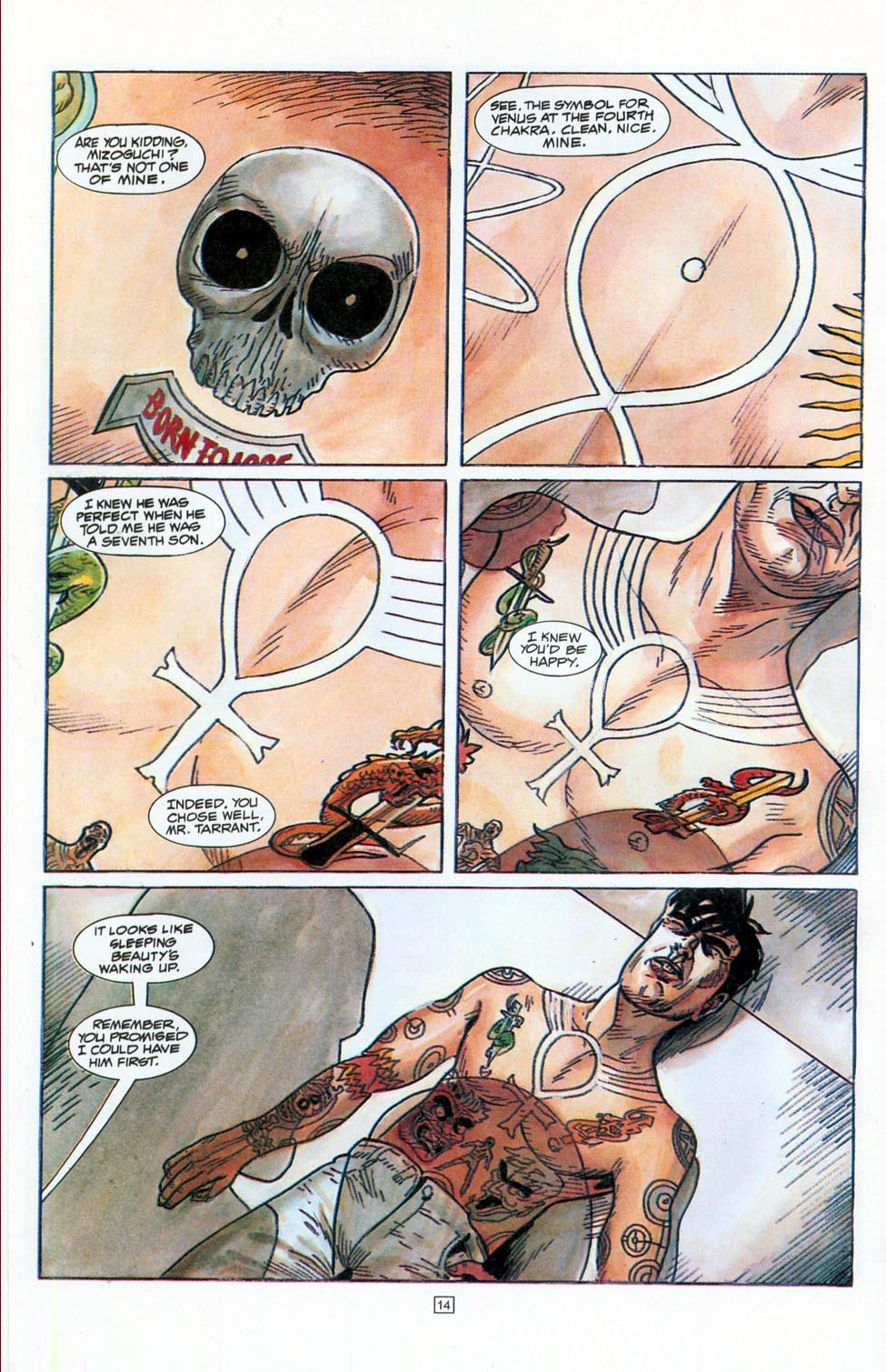 Read online Skin Graft: The Adventures of a Tattooed Man comic -  Issue #4 - 17