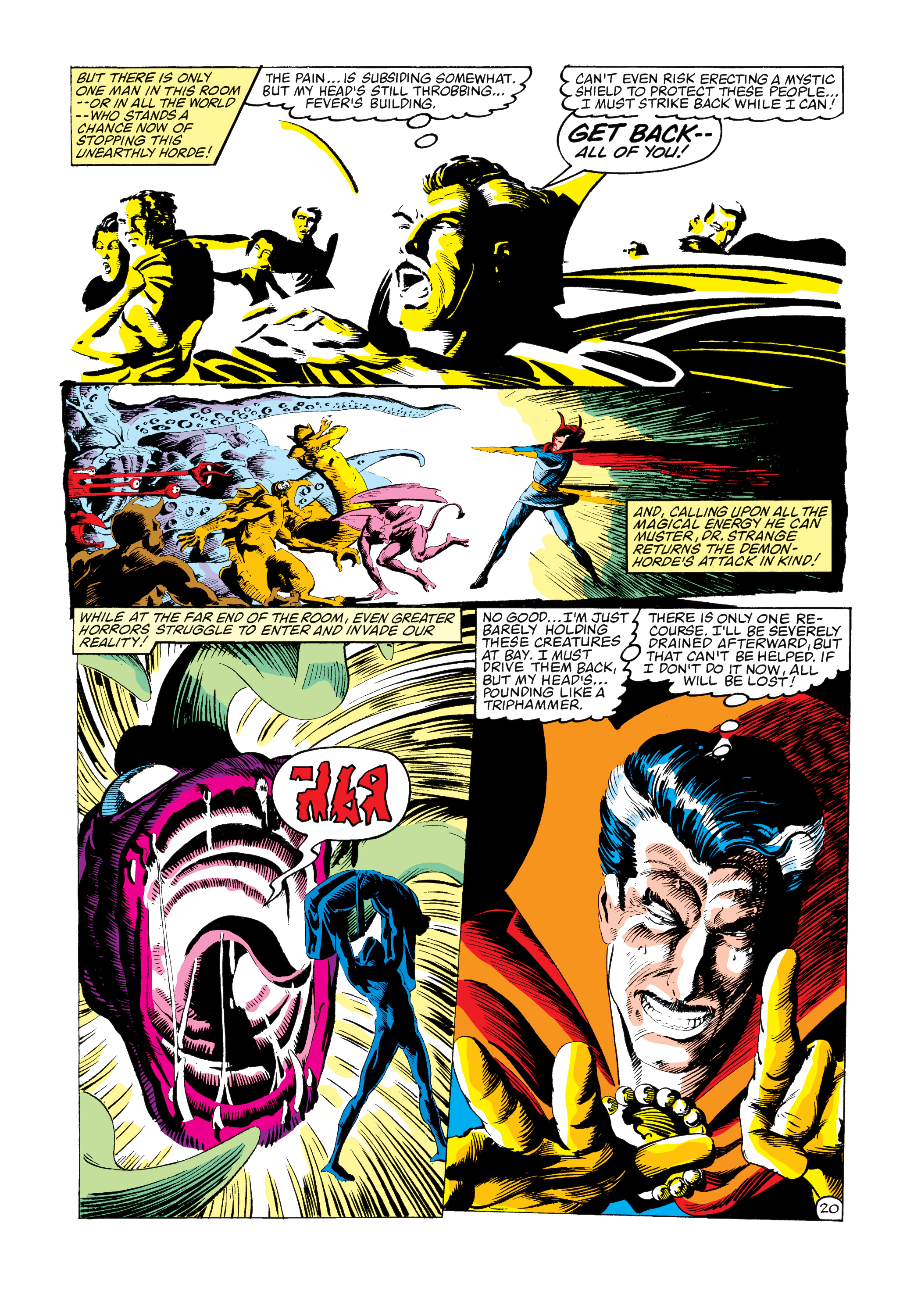 Read online Marvel Masterworks: Doctor Strange comic -  Issue # TPB 10 (Part 2) - 86