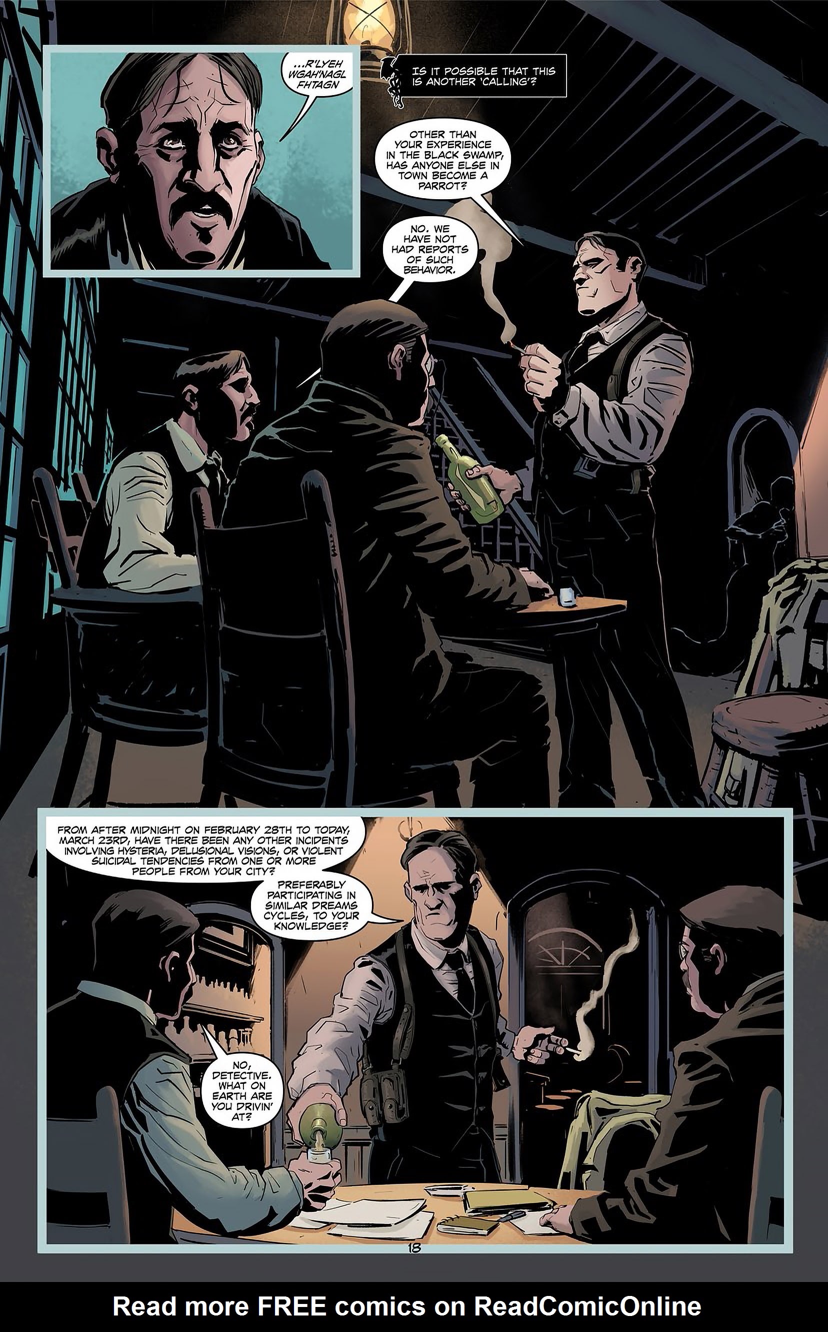 Read online Lovecraft P.I. - The Curious Case of ReAnimator comic -  Issue # TPB - 20