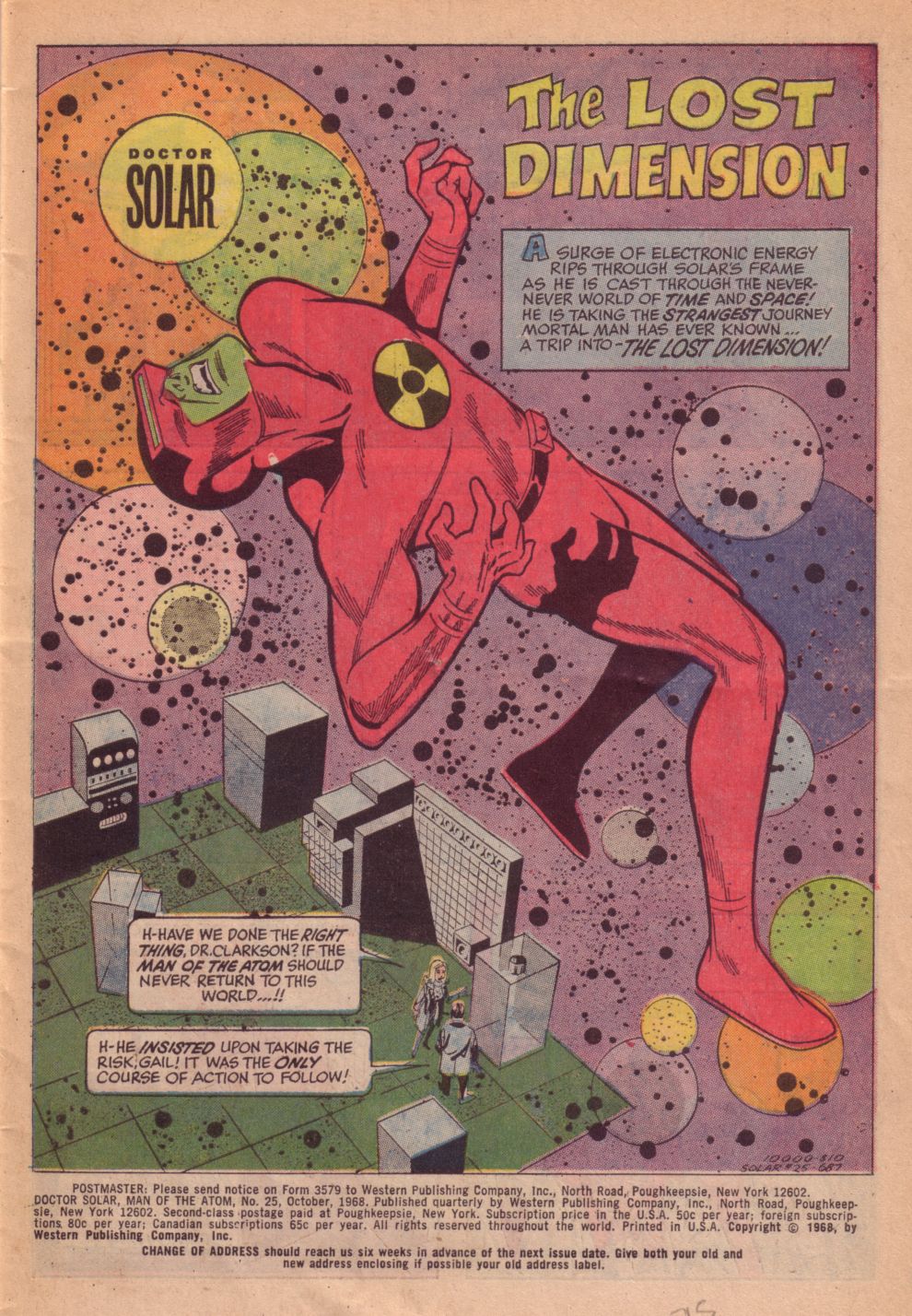 Doctor Solar, Man of the Atom (1962) Issue #25 #25 - English 3