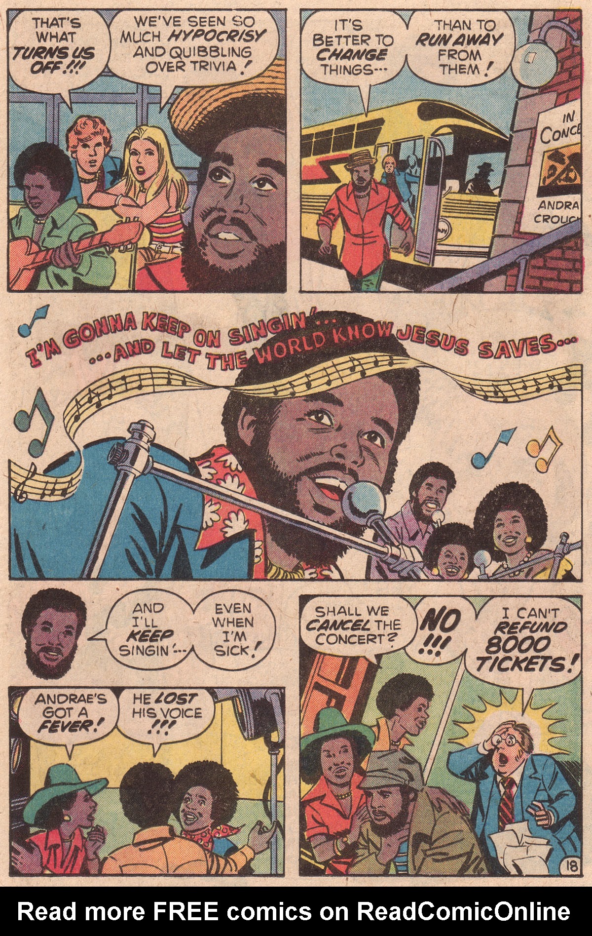 Read online On the Road with Andrae Crouch comic -  Issue # Full - 19