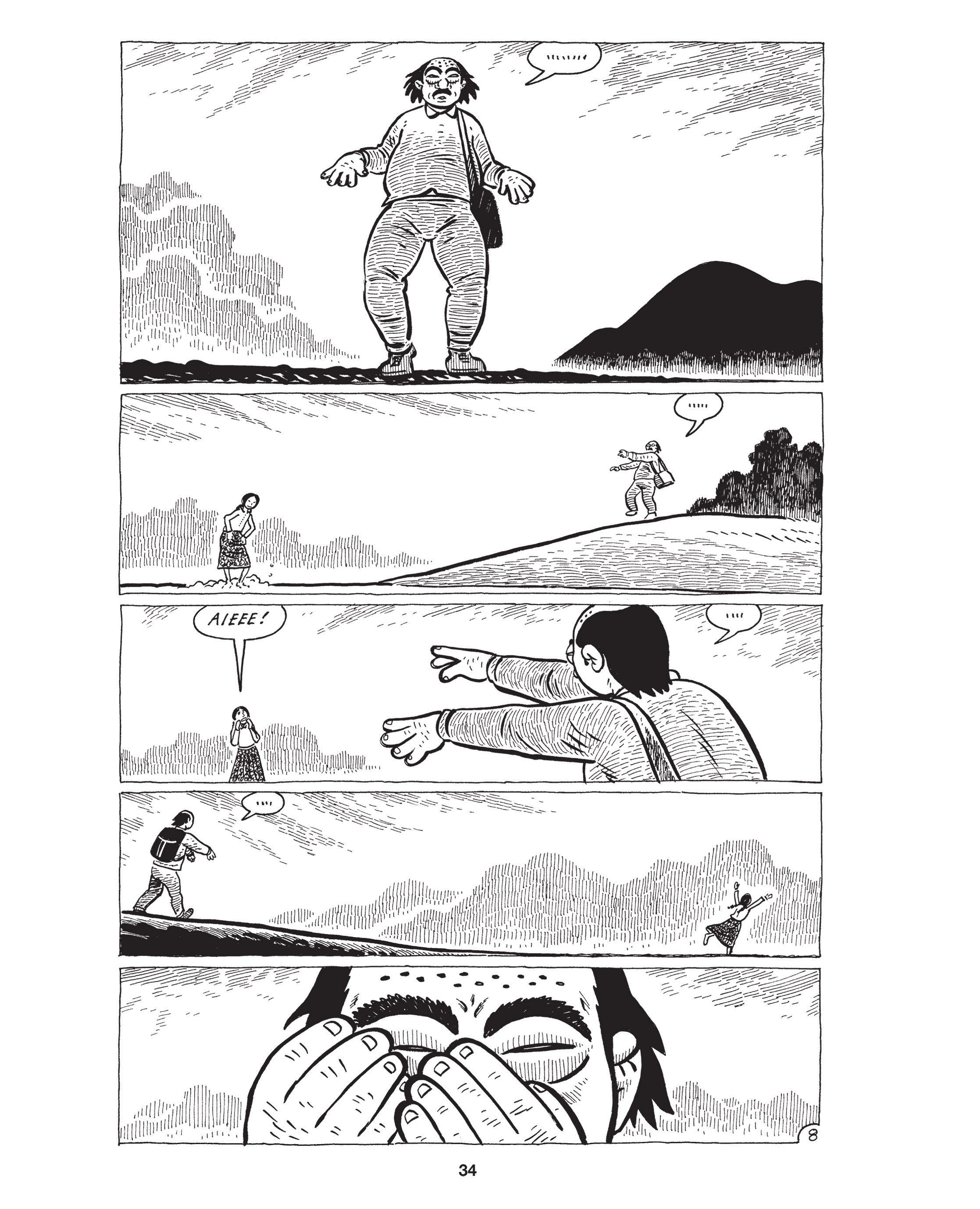 Read online Love and Rockets: New Stories comic -  Issue #1 - 36