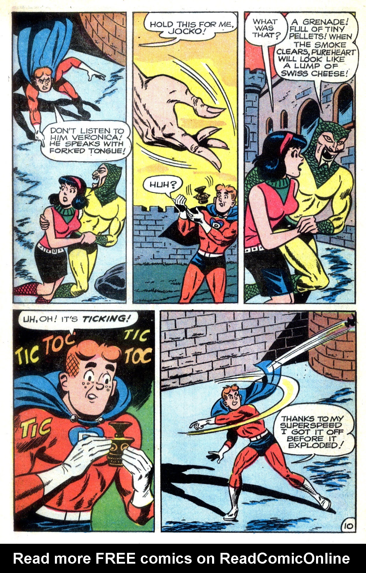 Read online Archie as Captain Pureheart comic -  Issue #4 - 32