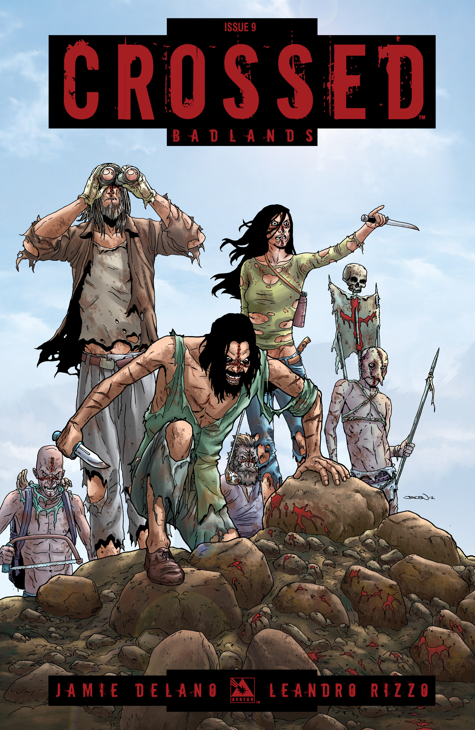 Read online Crossed: Badlands comic -  Issue #9 - 1