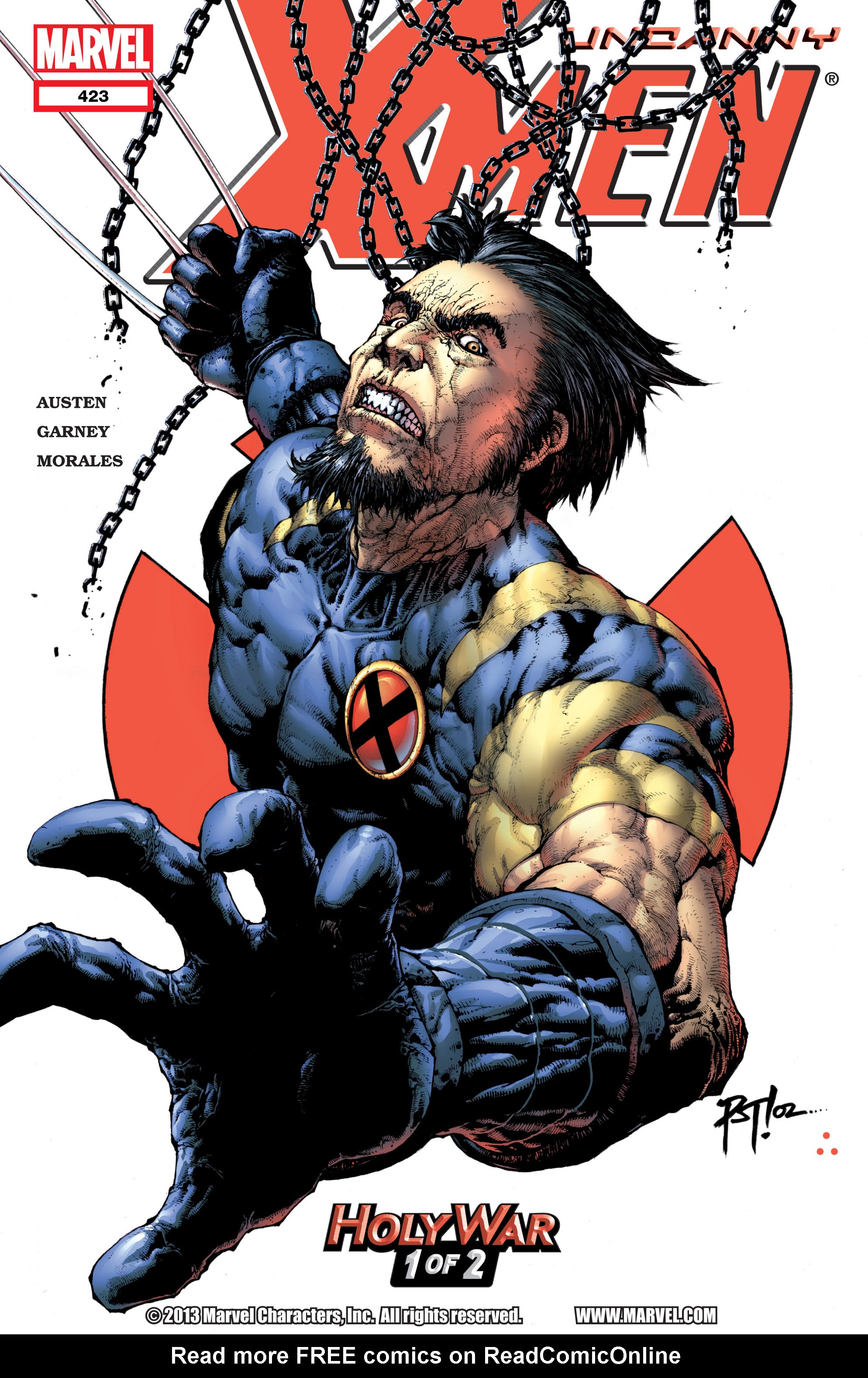 Read online Uncanny X-Men (1963) comic -  Issue #423 - 1