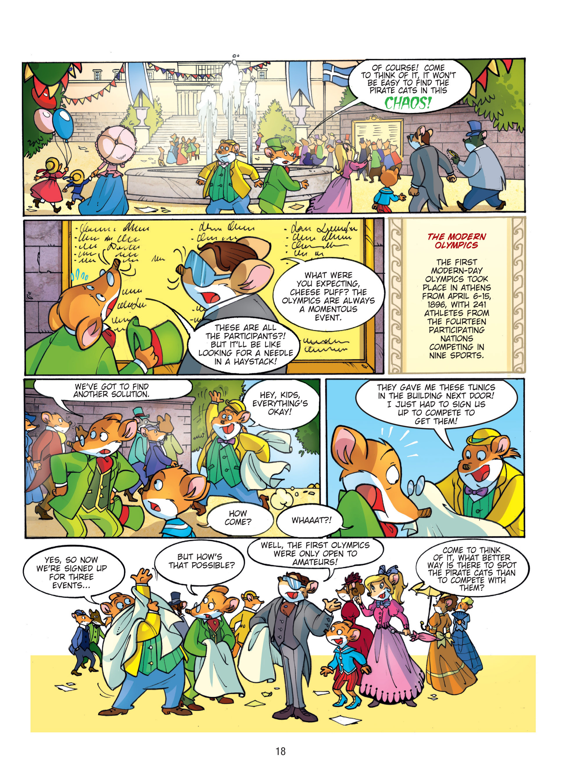 Read online Geronimo Stilton comic -  Issue # TPB 10 - 18