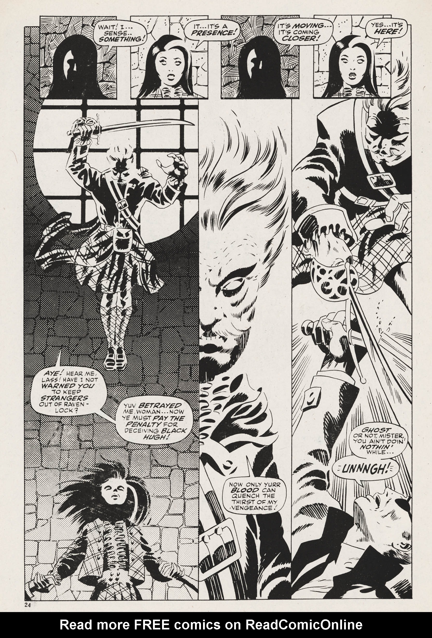 Read online Captain Britain (1976) comic -  Issue #25 - 24