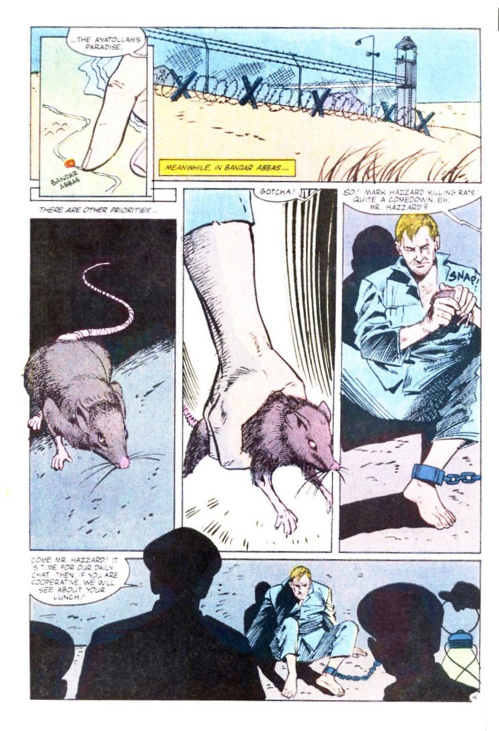 Read online Mark Hazzard: Merc comic -  Issue #10 - 5