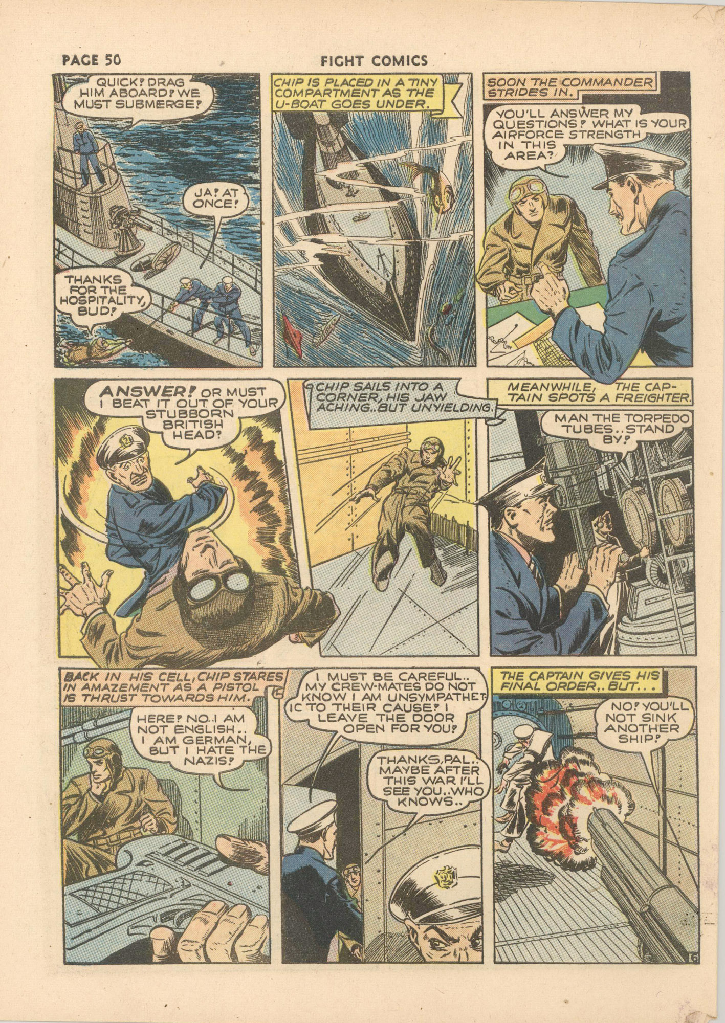 Read online Fight Comics comic -  Issue #16 - 53