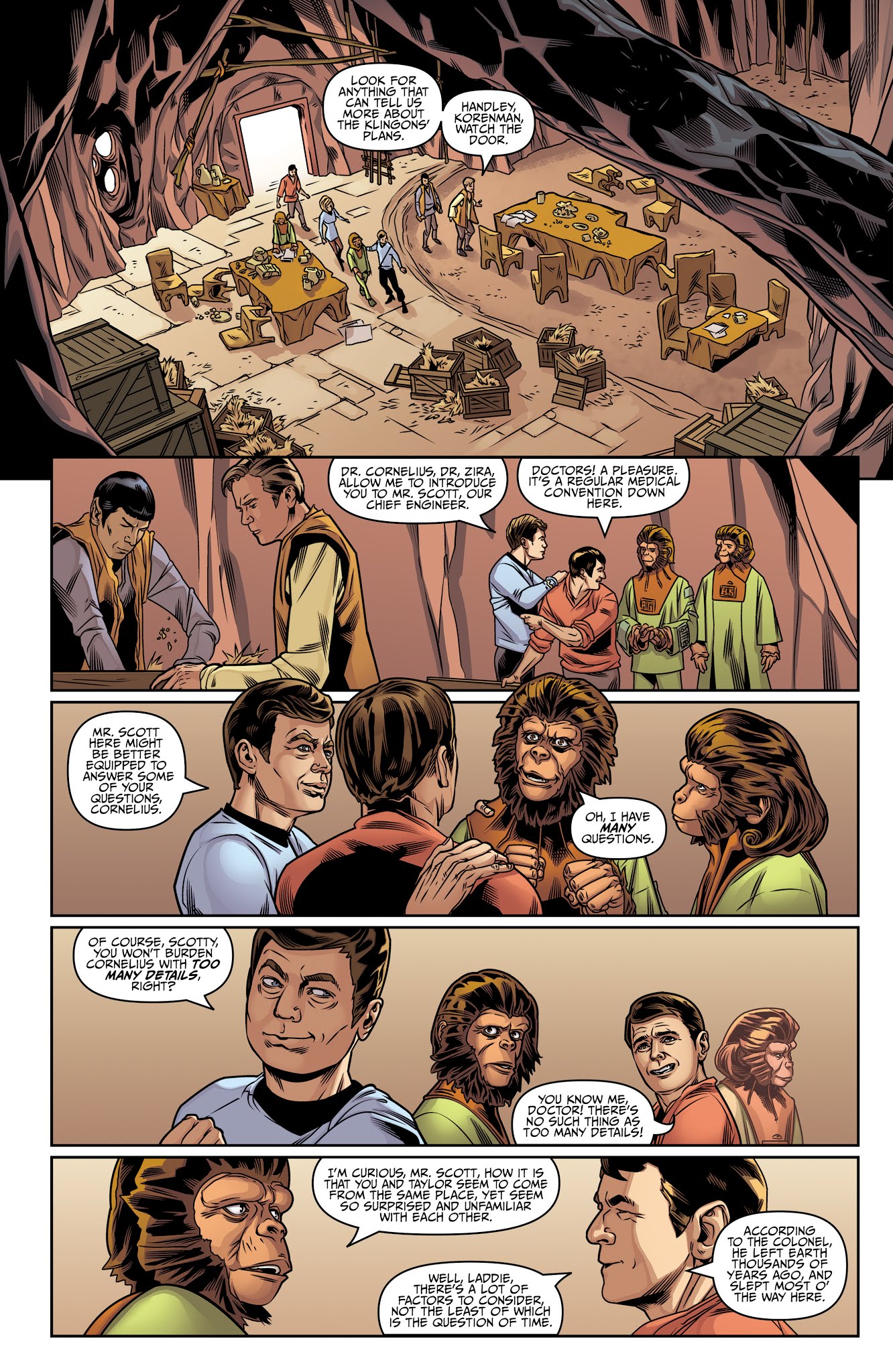 Read online Star Trek/Planet of the Apes: The Primate Directive comic -  Issue # _TPB - 73