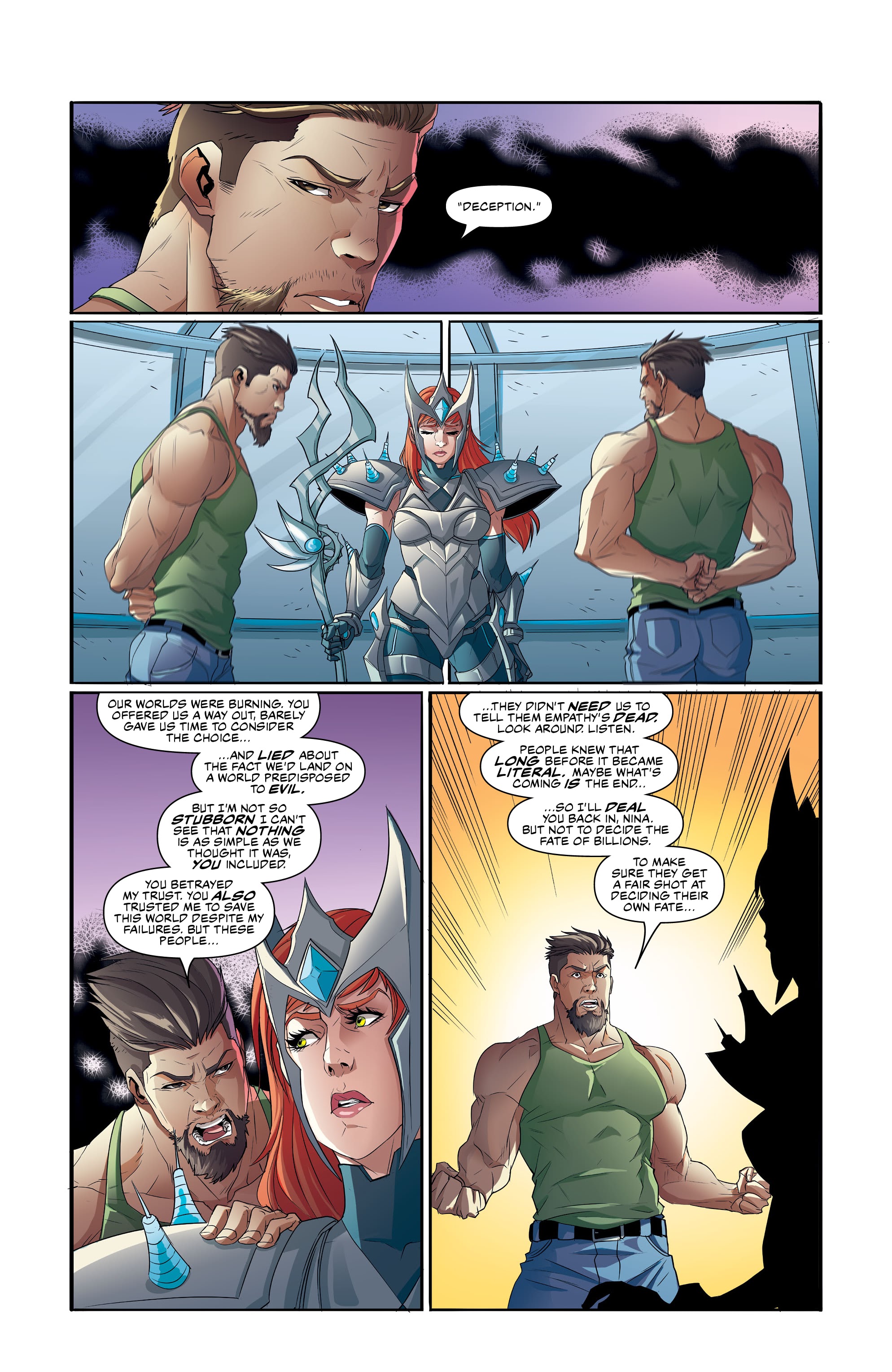 Read online Commanders In Crisis comic -  Issue #9 - 11