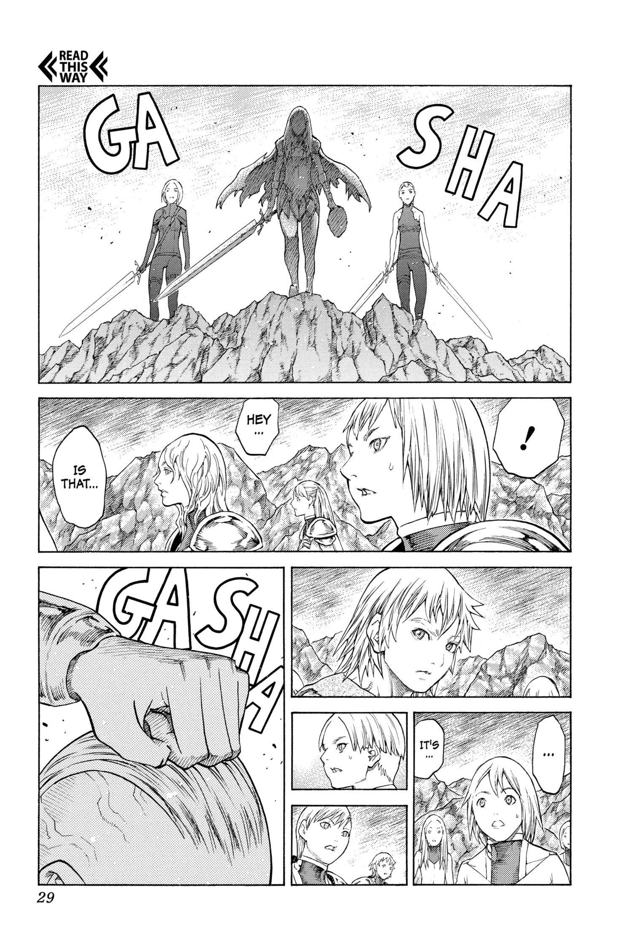 Read online Claymore comic -  Issue #23 - 26