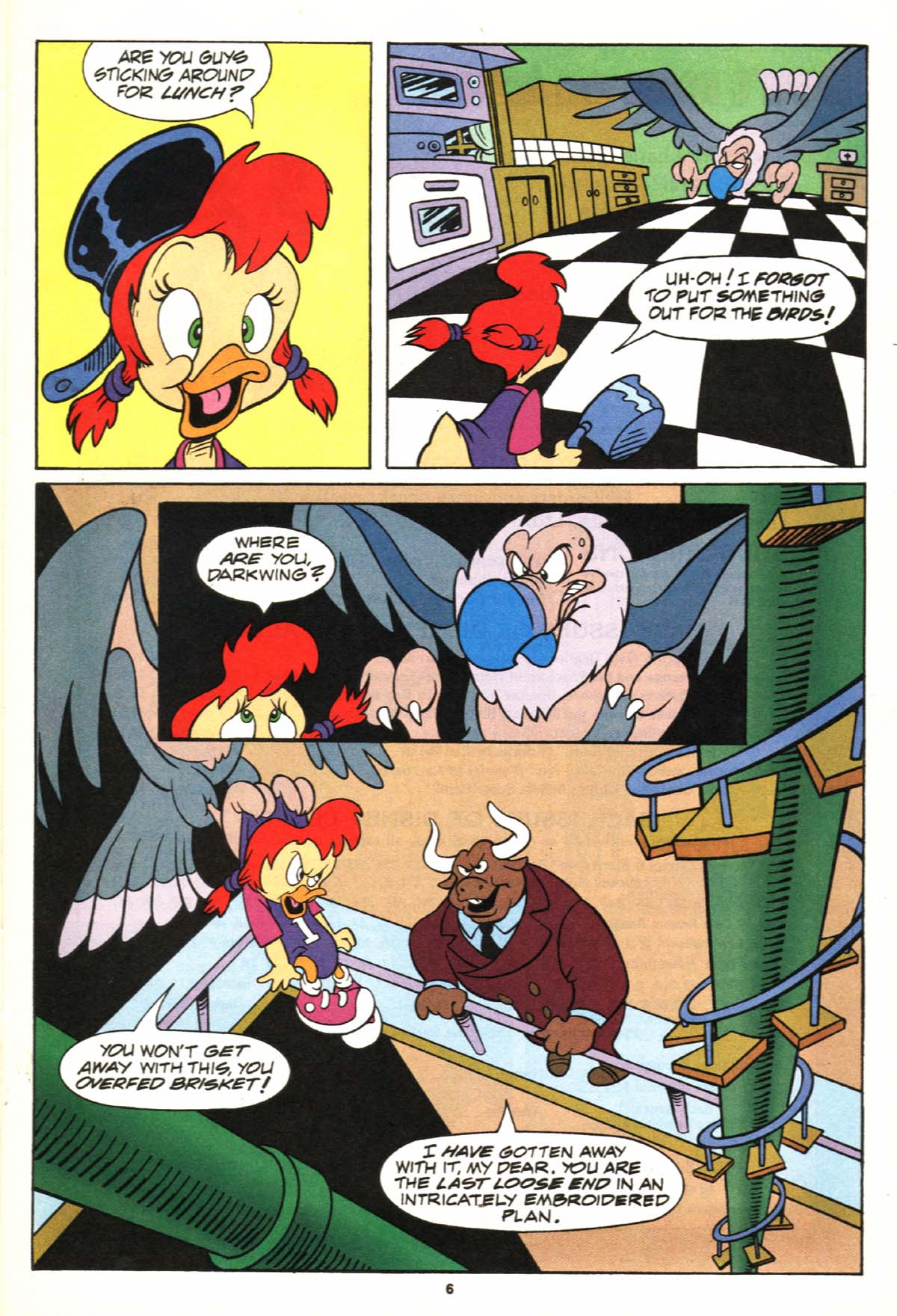 Read online Disney's Darkwing Duck Limited Series comic -  Issue #4 - 7