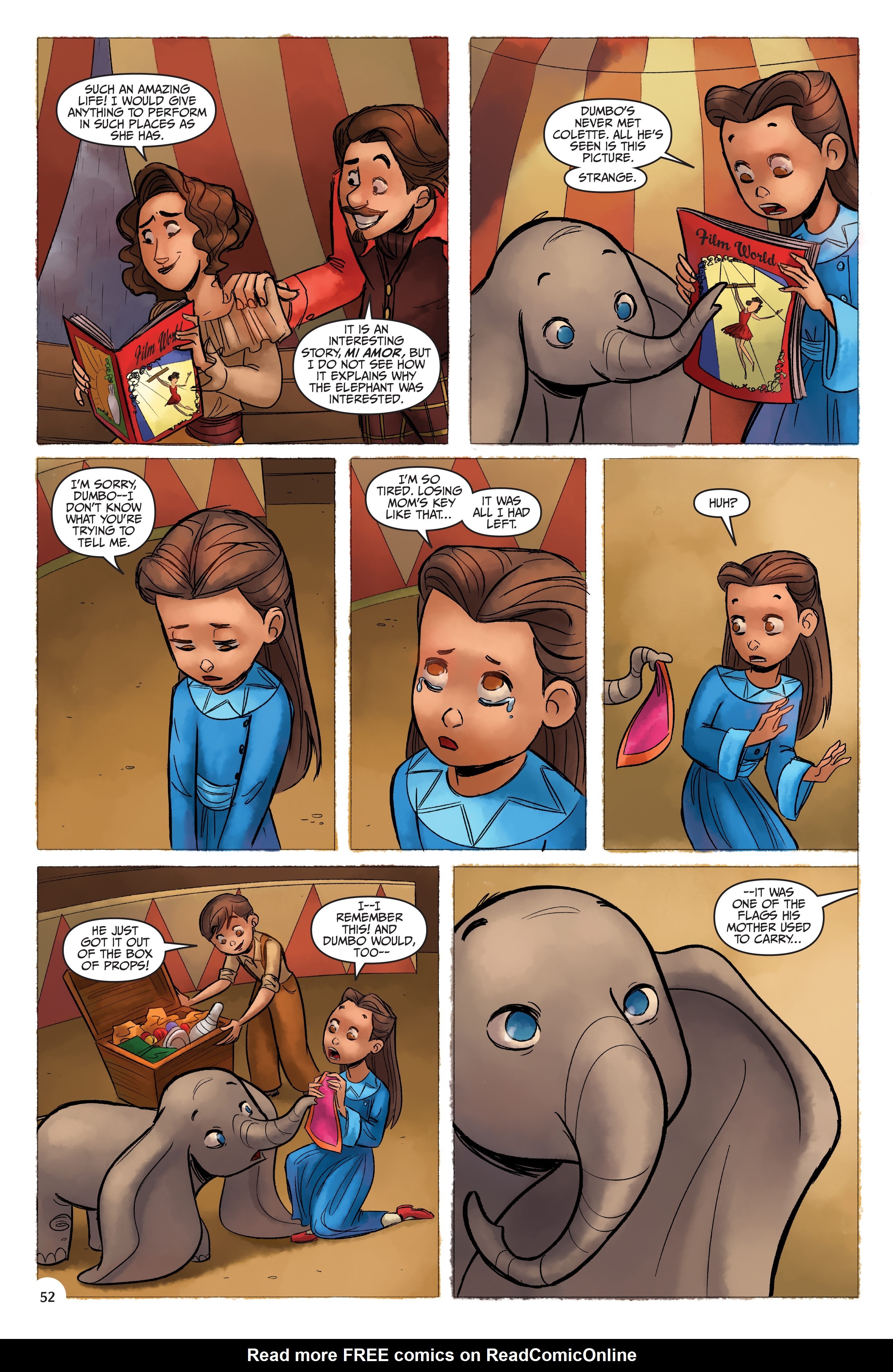 Read online Disney Dumbo: Friends in High Places comic -  Issue # Full - 53