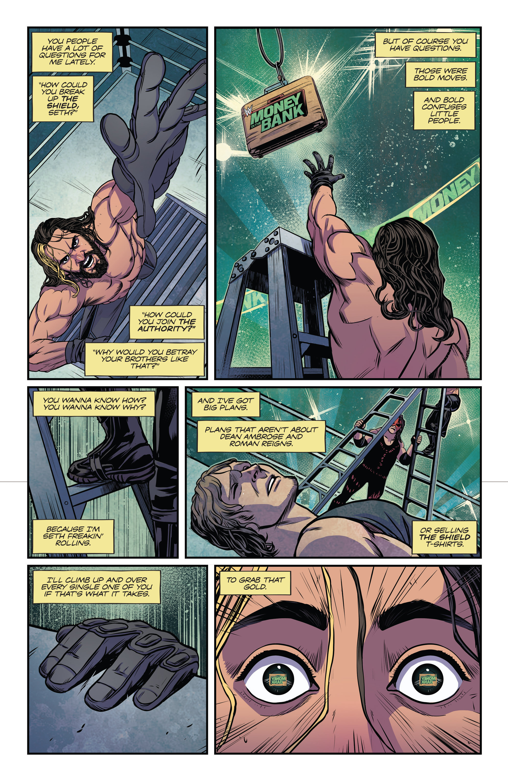 Read online WWE comic -  Issue #1 - 3