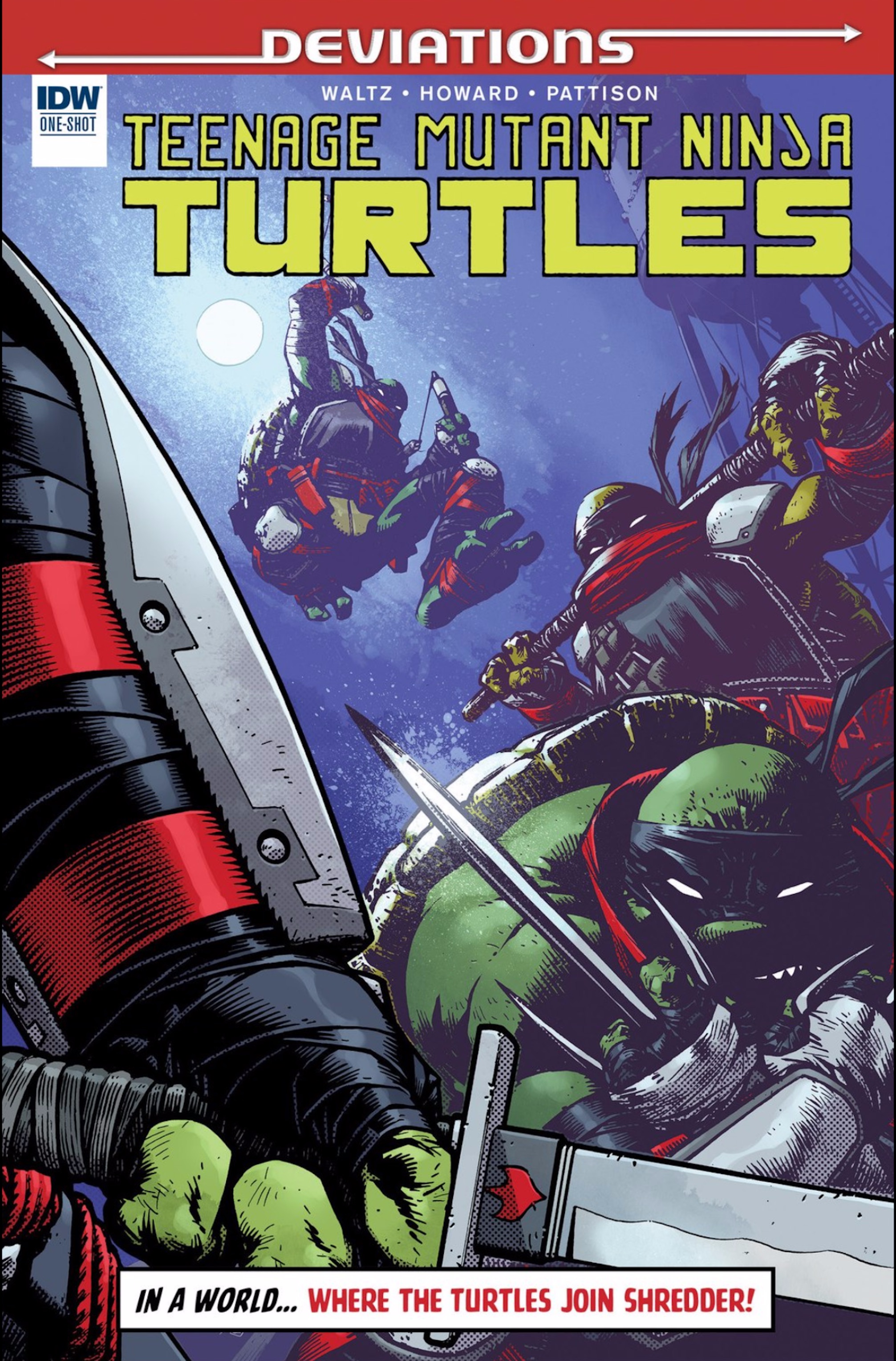 Read online Teenage Mutant Ninja Turtles Deviations comic -  Issue # Full - 1
